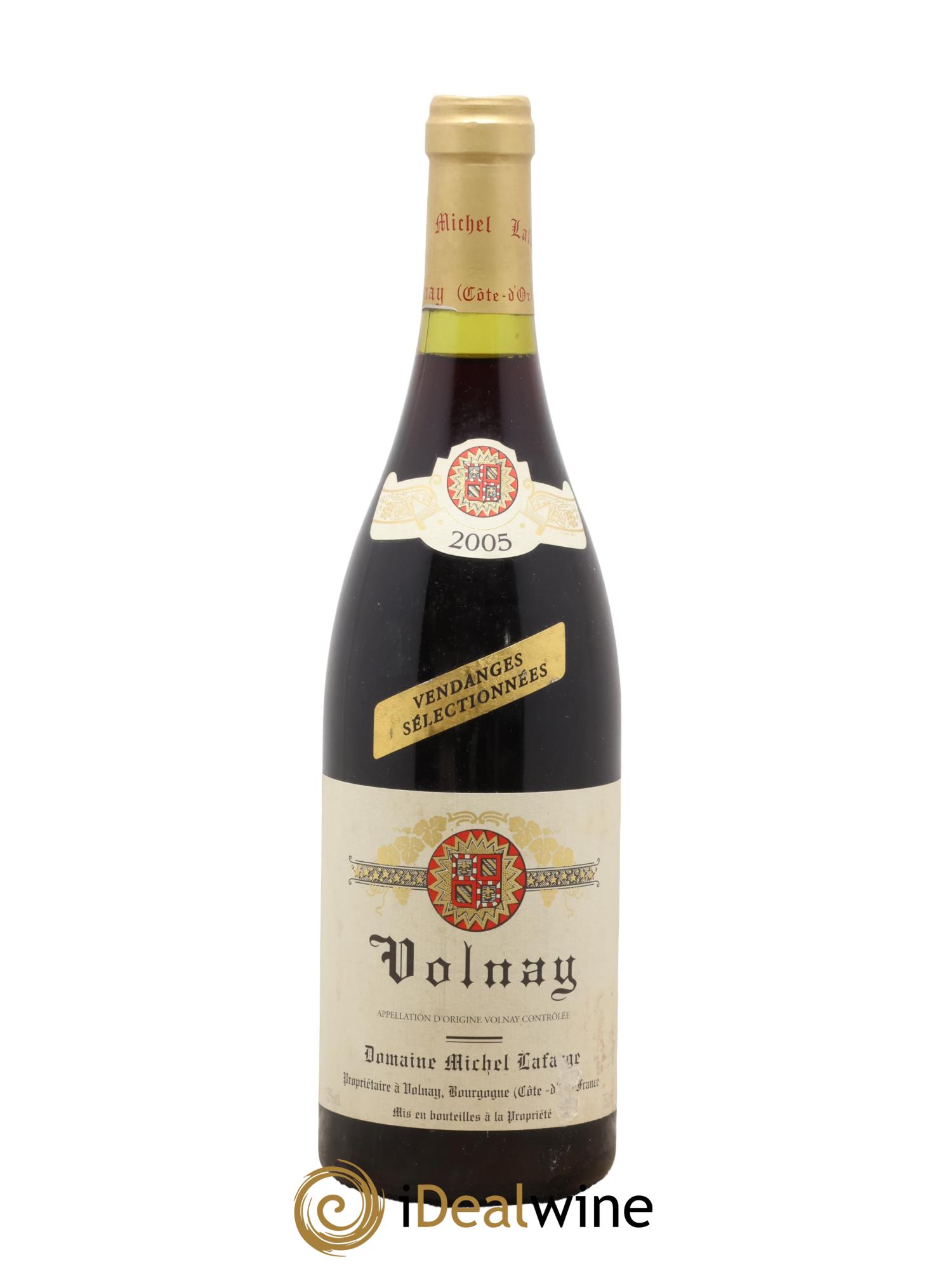 Volnay Vendanges sélectionnées Lafarge (Domaine) 2005 - Lotto di 1 bottiglia - 0
