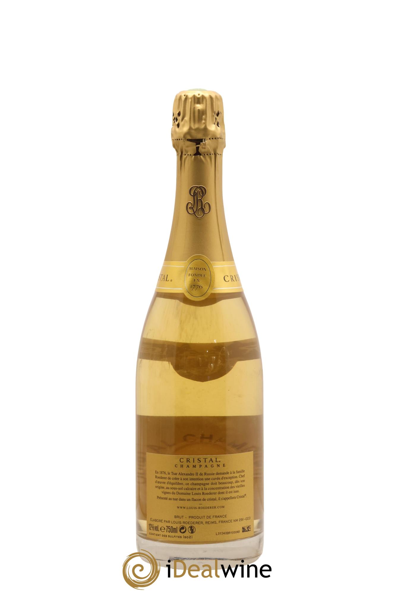 Cristal Louis Roederer 2012 - Lote de 1 botella - 2