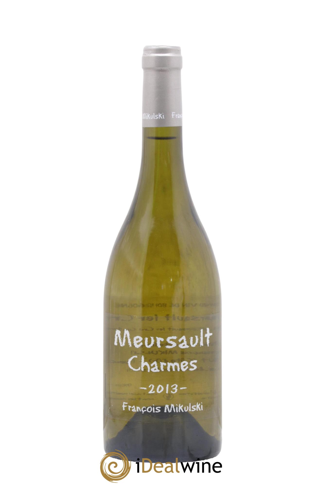 Meursault 1er Cru Charmes François Mikulski 2013 - Lot de 1 bouteille - 0