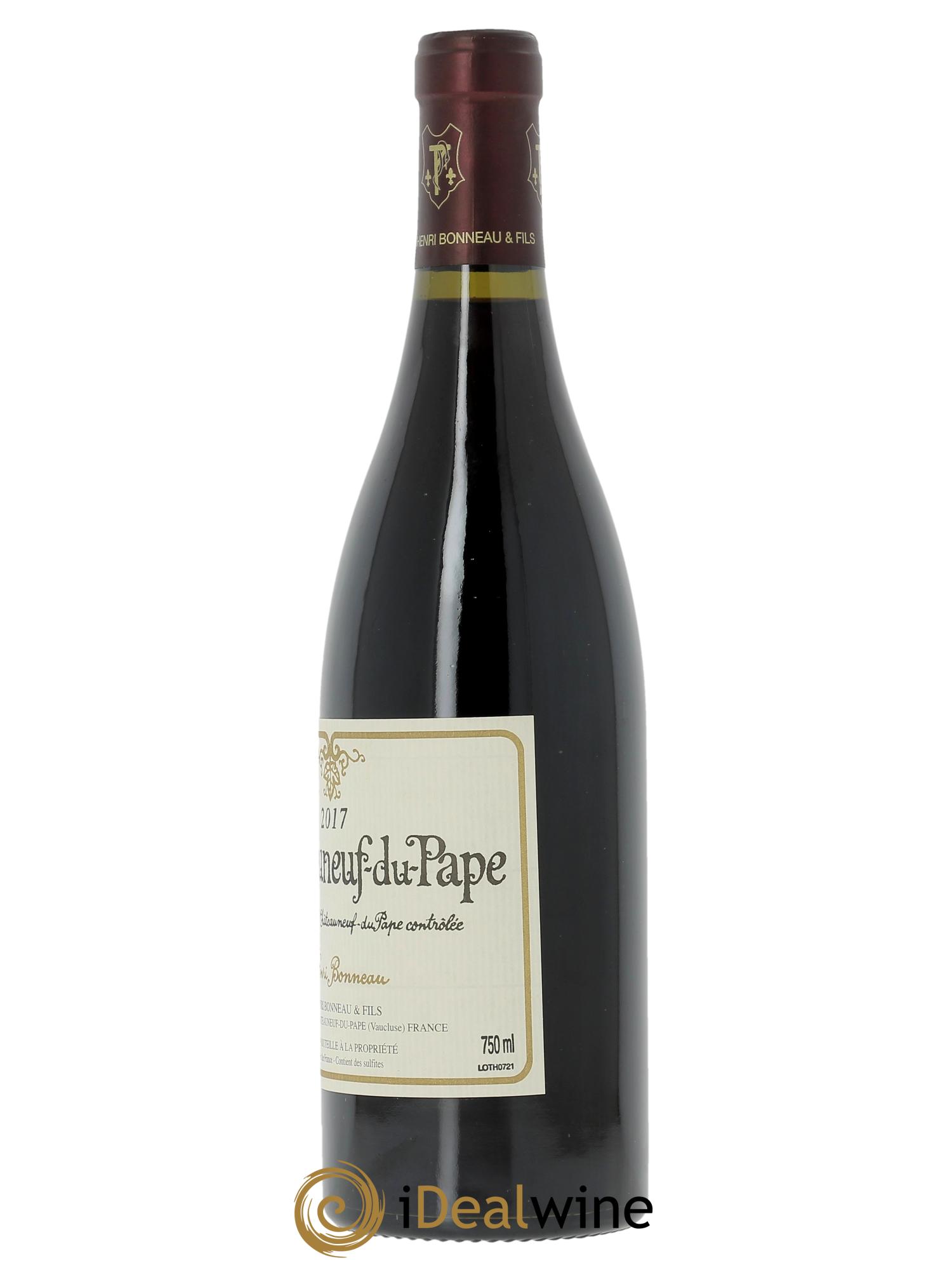 Châteauneuf-du-Pape Henri Bonneau Henri Bonneau & Fils 2017 - Lot de 3 bouteilles - 2