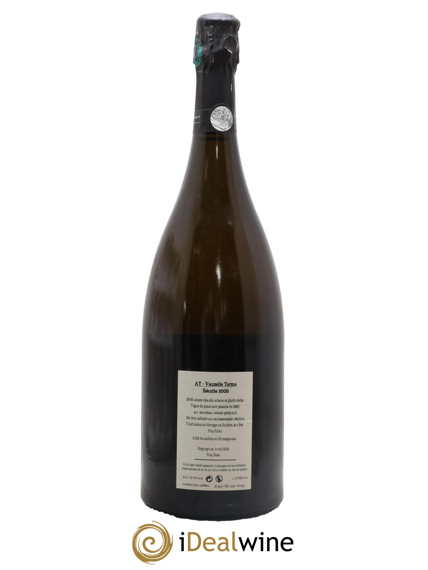 Aÿ Vauzelle Terme Extra-Brut Jacquesson 2009 - Lotto di 1 magnum - 2