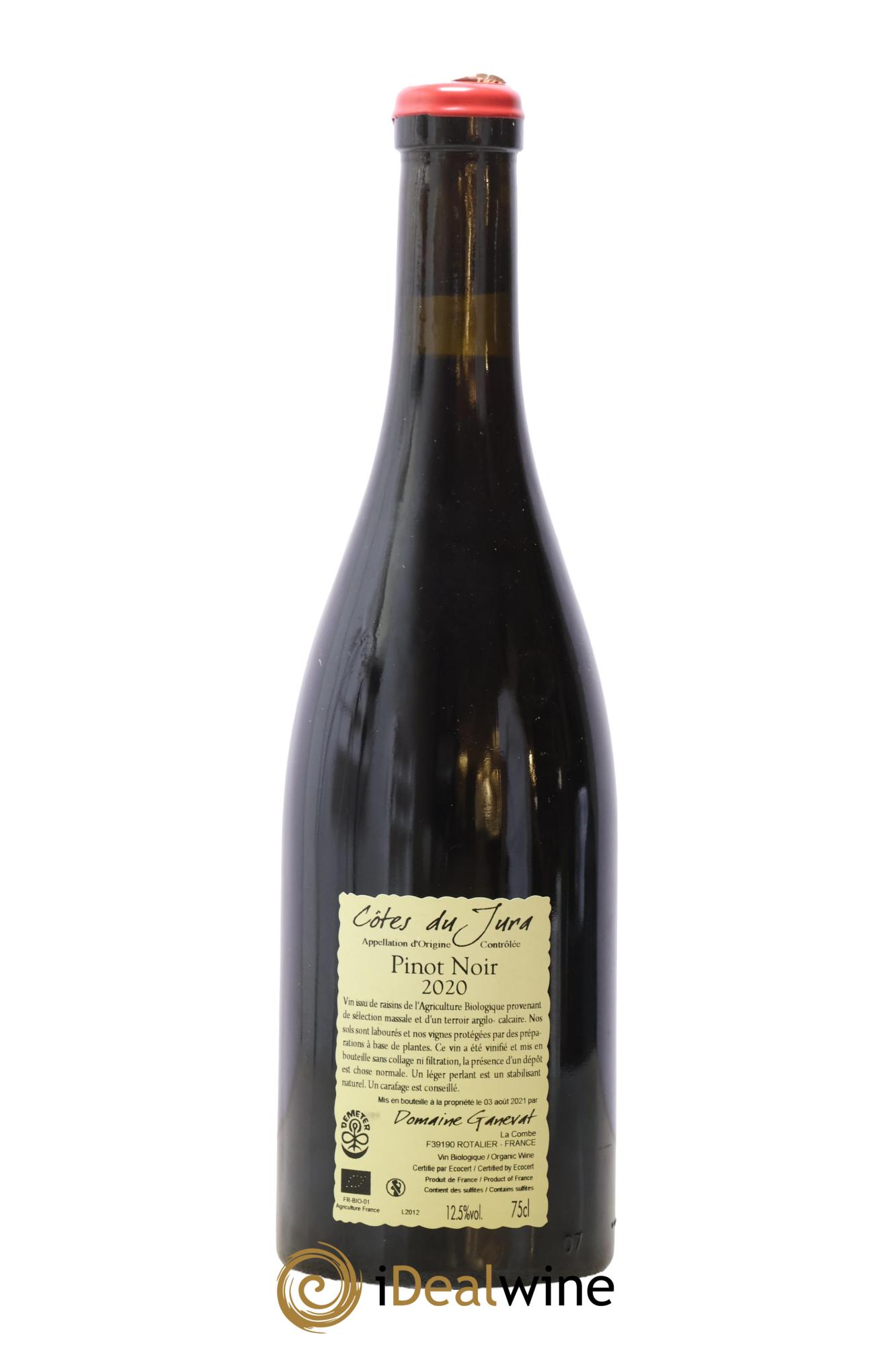Côtes du Jura Cuvée Julien Jean-François Ganevat (Domaine) 2020 - Lotto di 1 bottiglia - 1