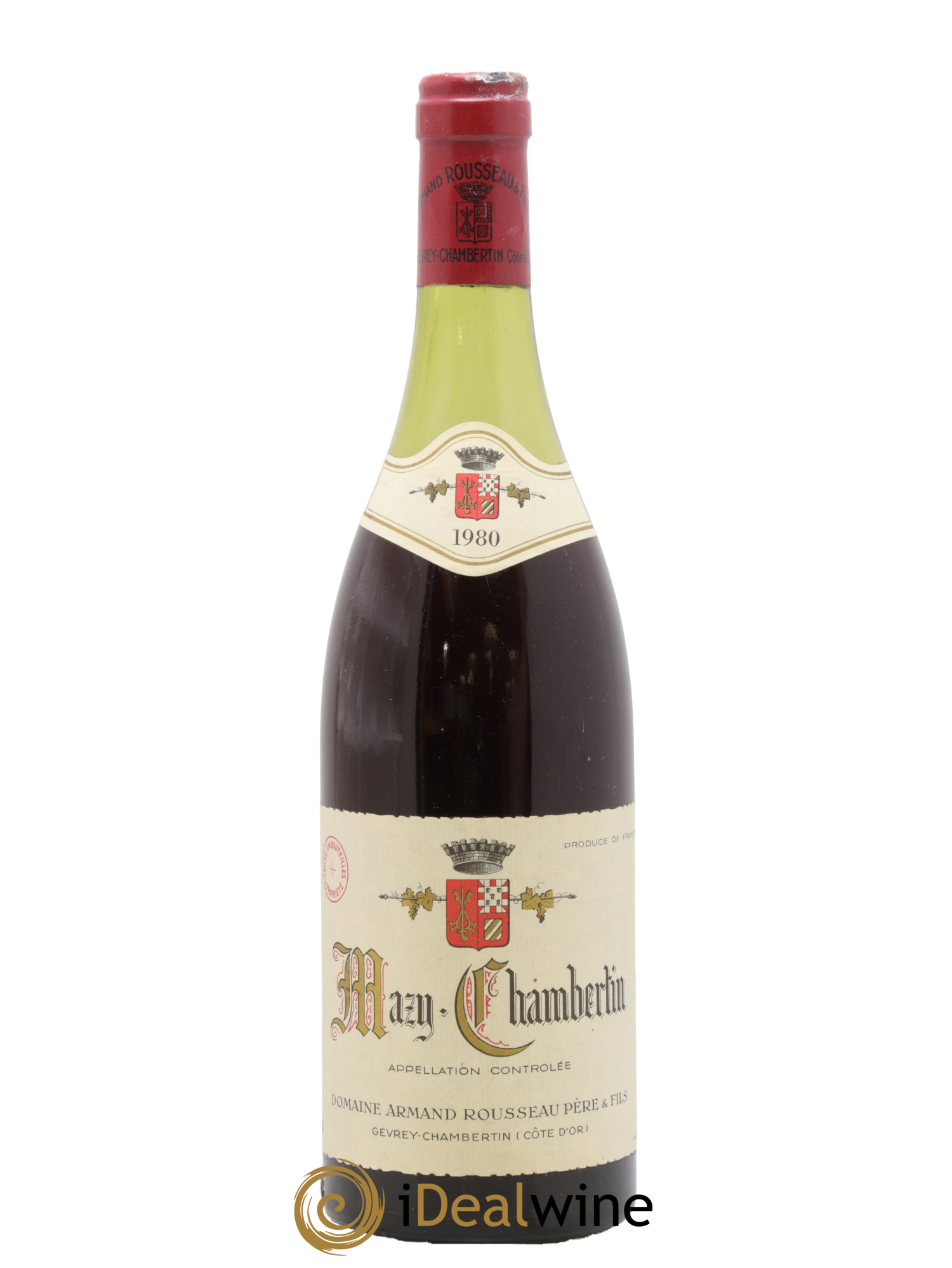 Mazis-Chambertin Grand Cru Armand Rousseau (Domaine) 1980 - Lot de 1 bouteille - 0