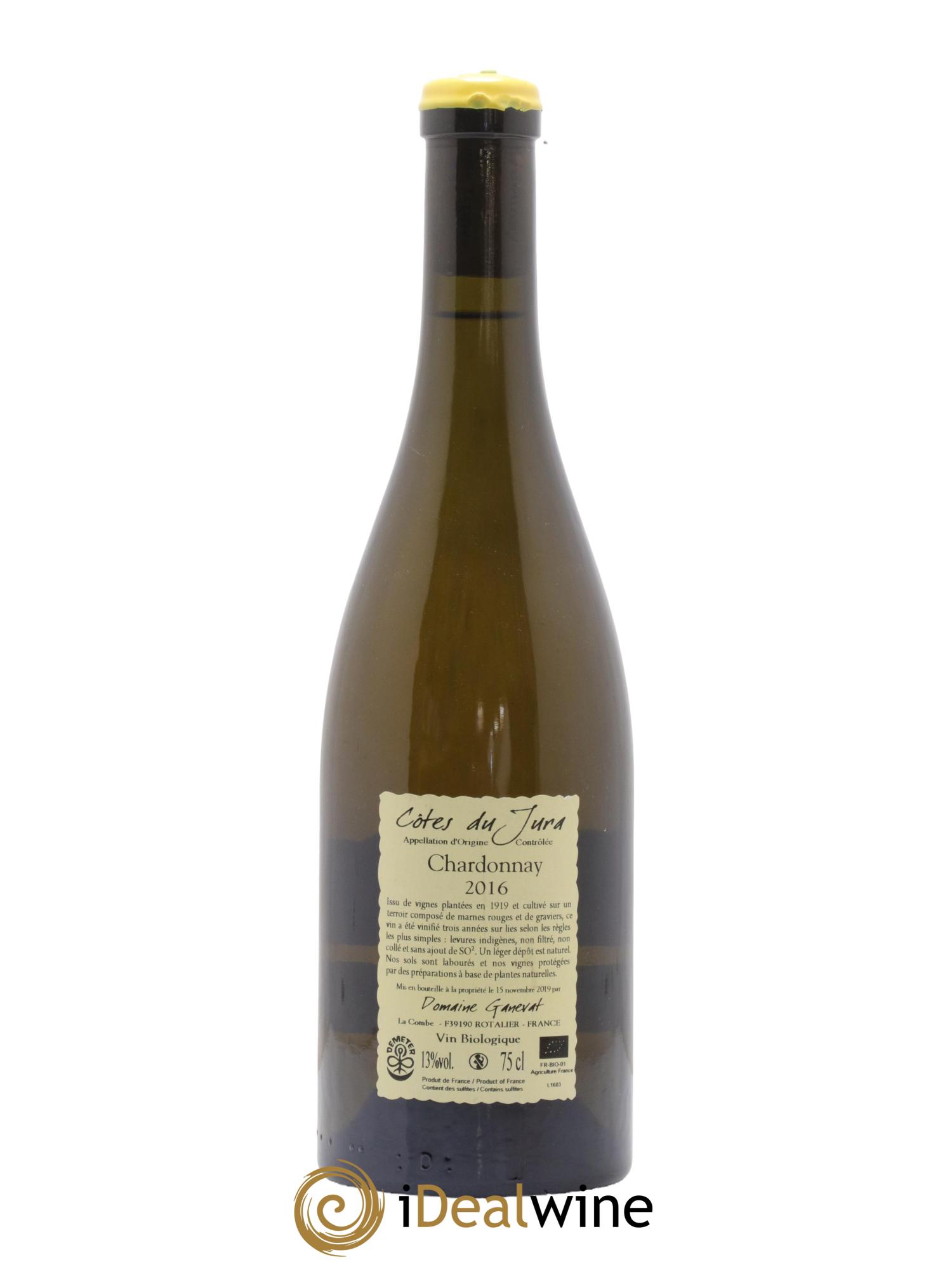 Côtes du Jura Les Grands Teppes Vieilles Vignes Jean-François Ganevat (Domaine) 2016 - Lot de 1 bouteille - 1