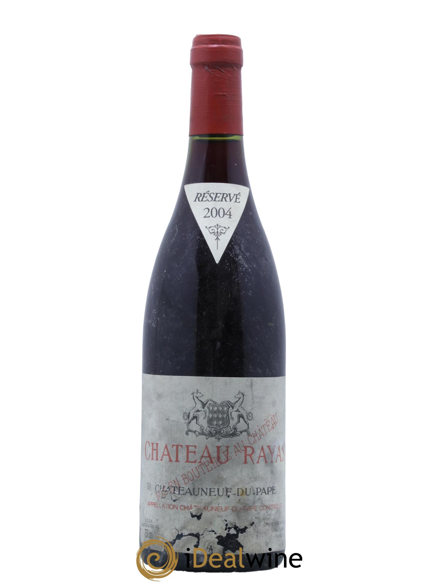 Châteauneuf-du-Pape Château Rayas Emmanuel Reynaud 2004 - Lot de 1 bouteille - 0