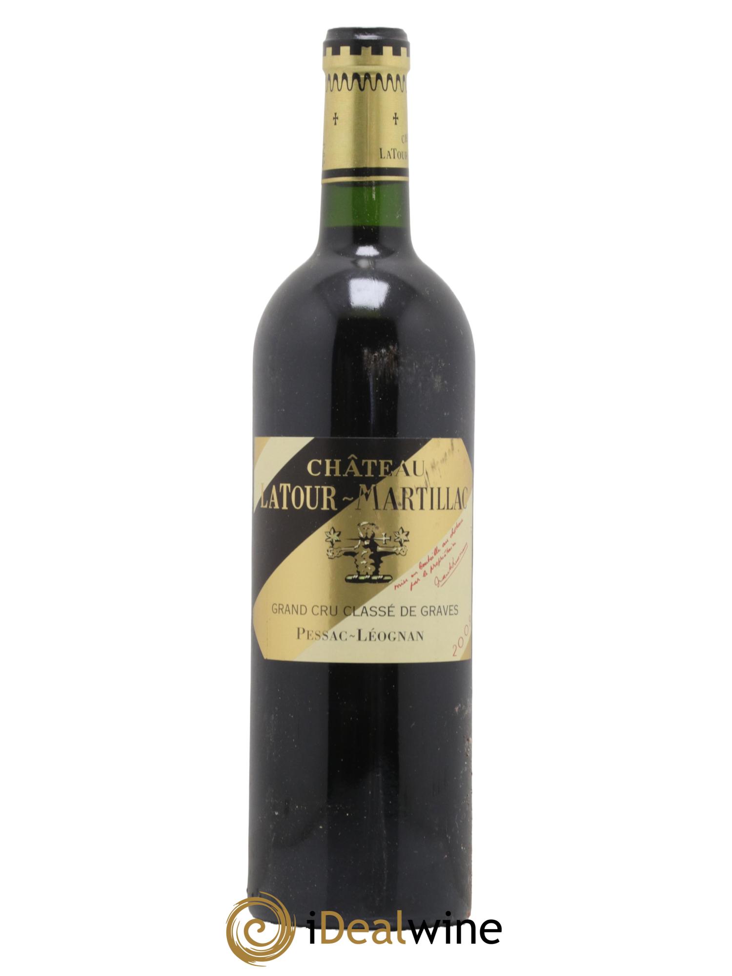 Château Latour-Martillac Cru Classé de Graves 2009 - Lot de 1 bouteille - 0