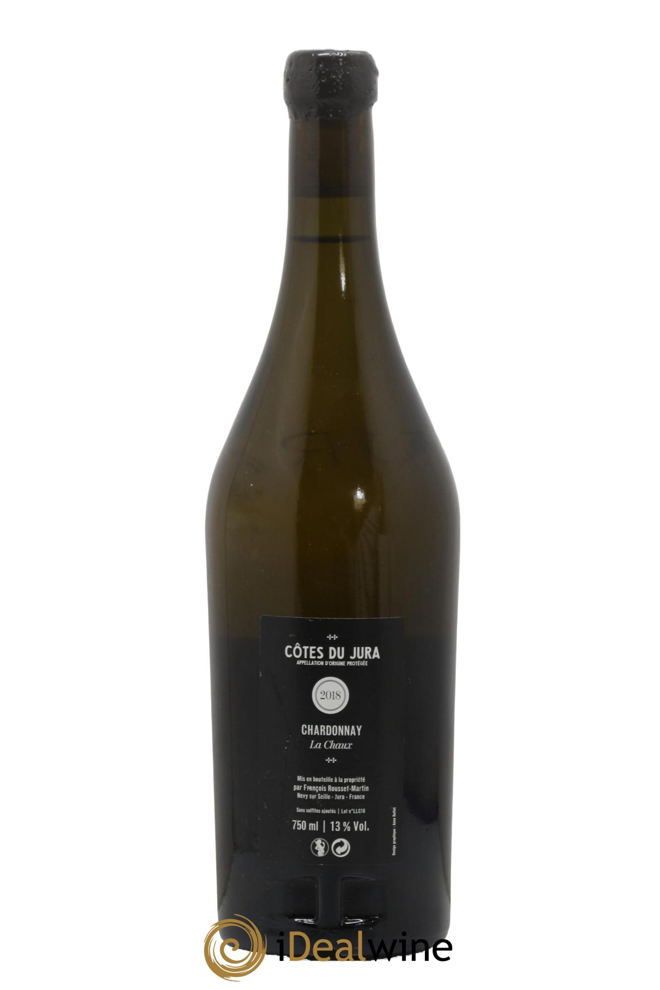 Côtes du Jura La Chaux François Rousset Martin 2018 - Lot de 1 bouteille - 1