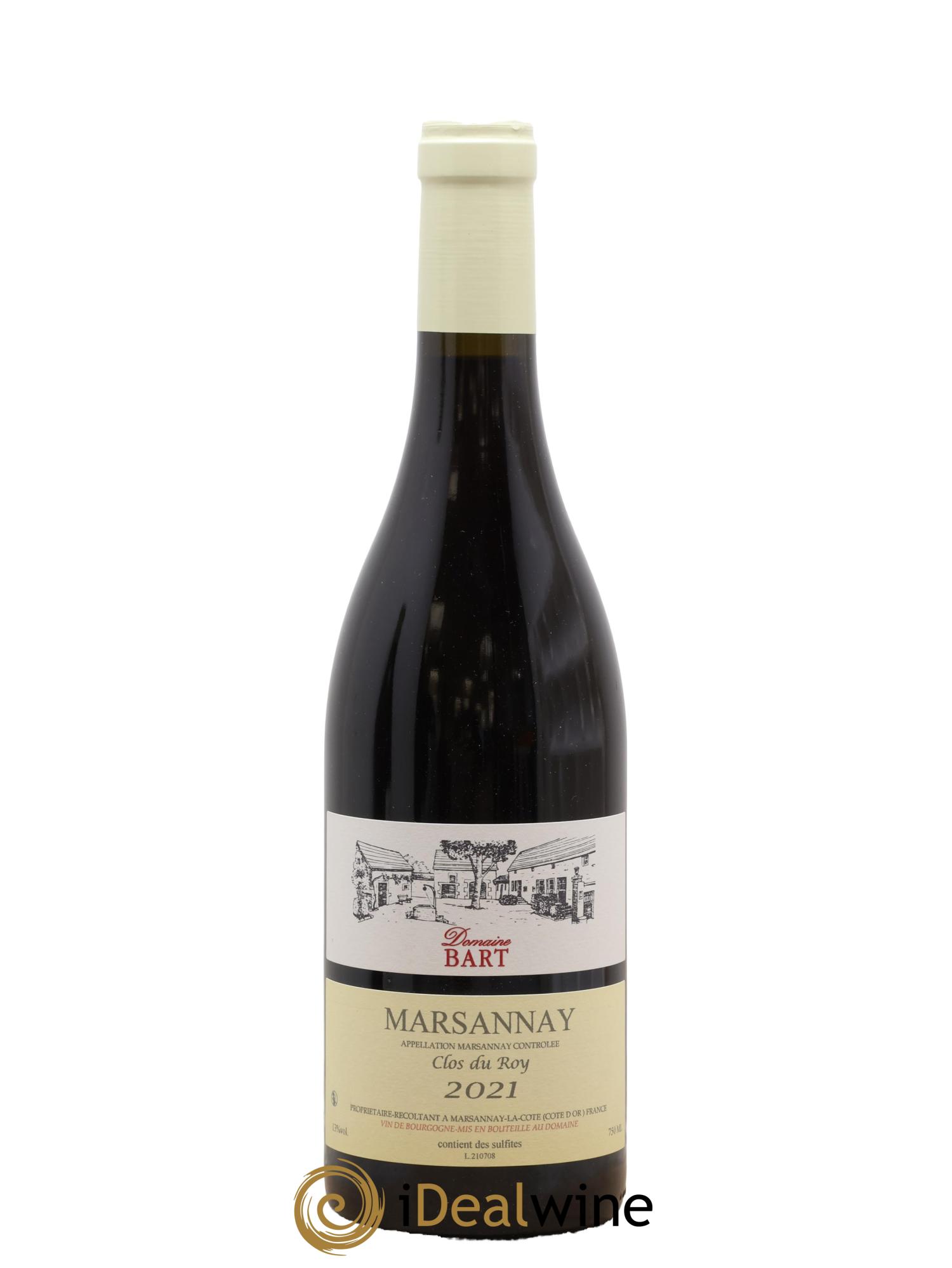 Marsannay Clos du Roy Bart (Domaine) 2021 - Lot de 1 bouteille - 0