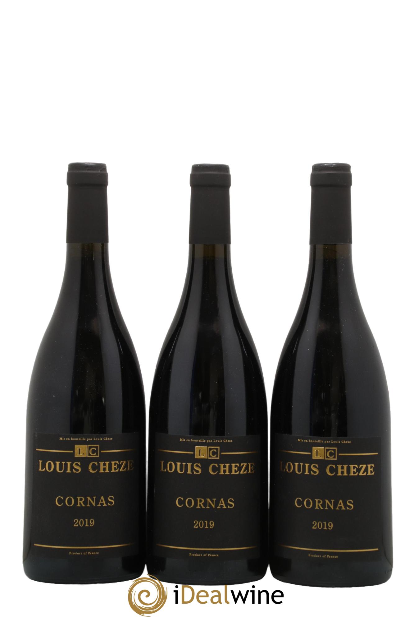 Cornas Louis Cheze (Domaine) 2019 - Lot de 3 bouteilles - 0