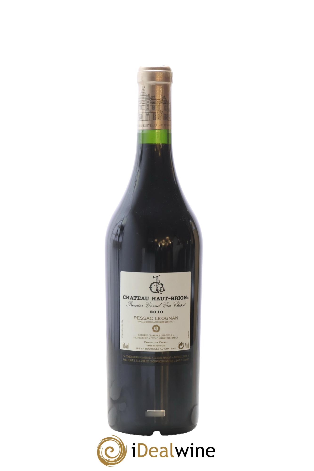 Château Haut Brion 1er Grand Cru Classé 2010 - Lotto di 1 bottiglia - 1