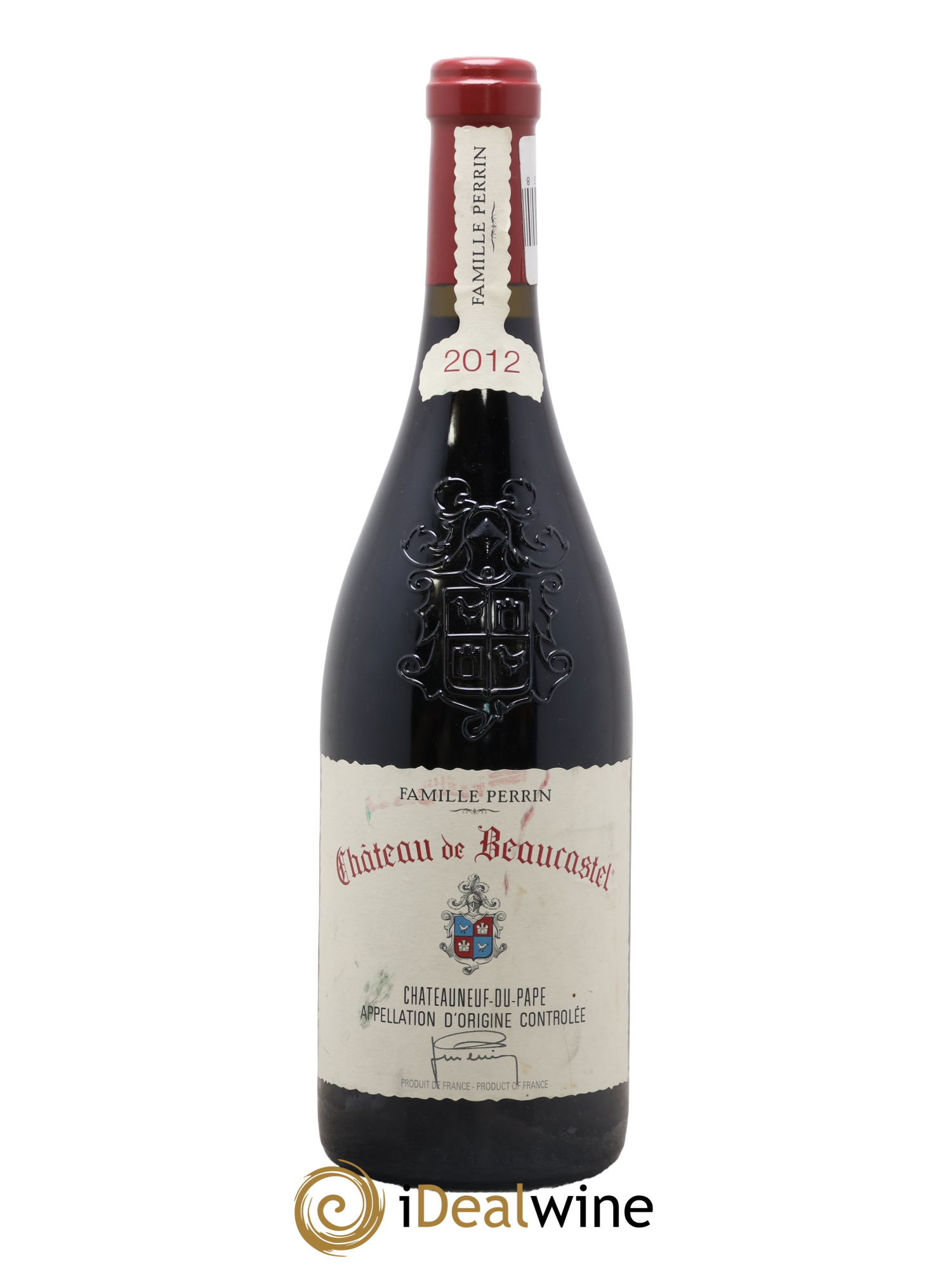 Châteauneuf-du-Pape Château de Beaucastel Famille Perrin 2012 - Lot de 1 bouteille - 0