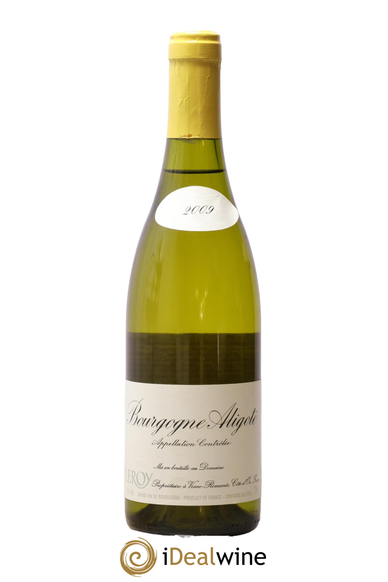 Bourgogne Aligoté Leroy (Domaine) 2009 - Lot of 1 bottle - 0