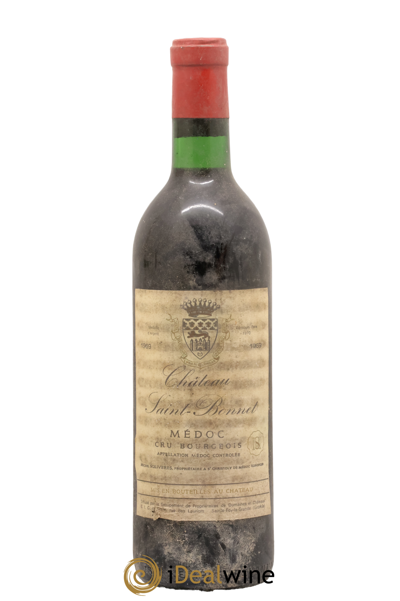 Château Saint-Bonnet Cru Bourgeois 1969 - Lot of 1 bottle - 0