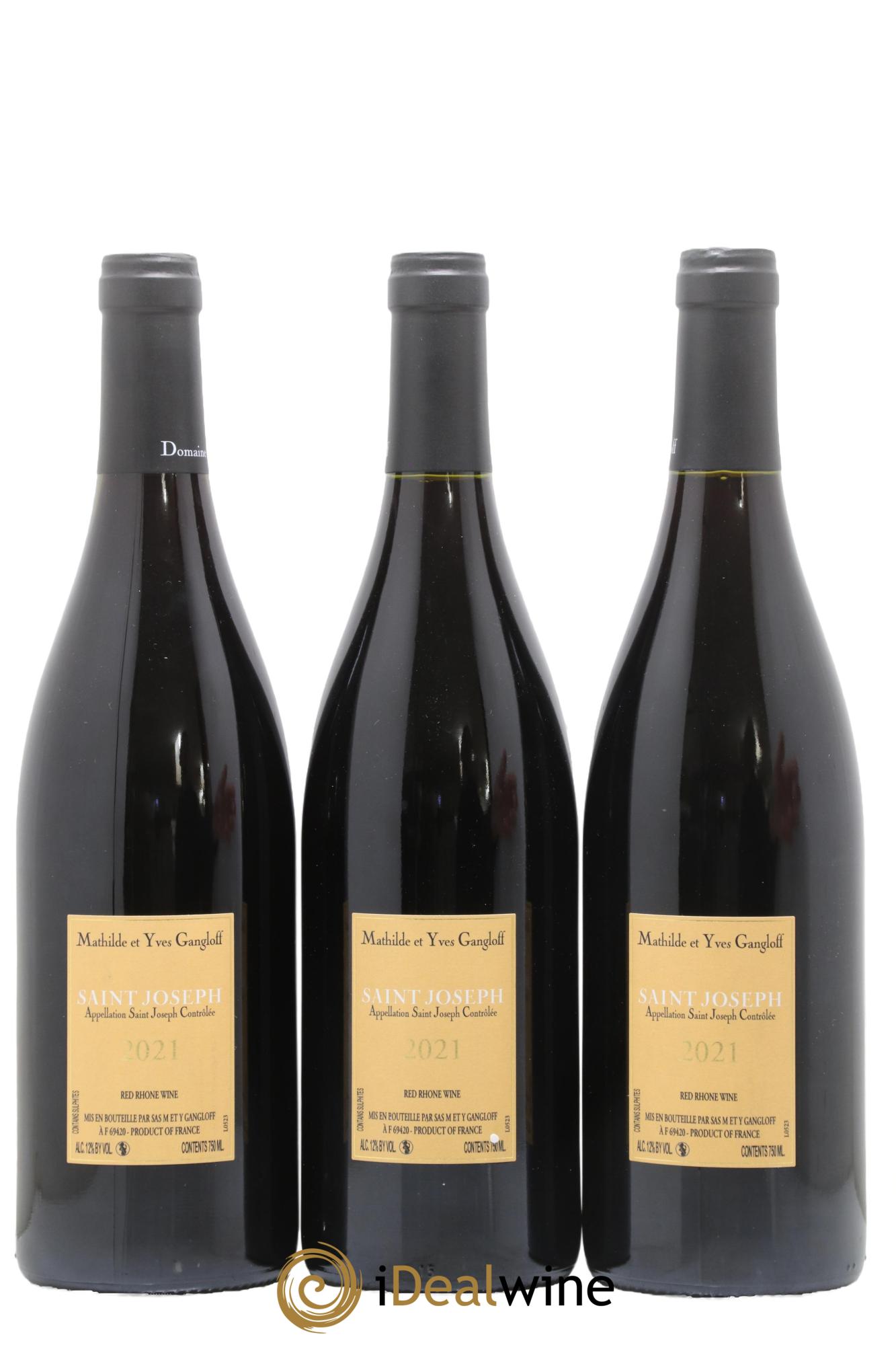 Saint-Joseph Gangloff (Domaine) 2021 - Lot de 3 bouteilles - 1