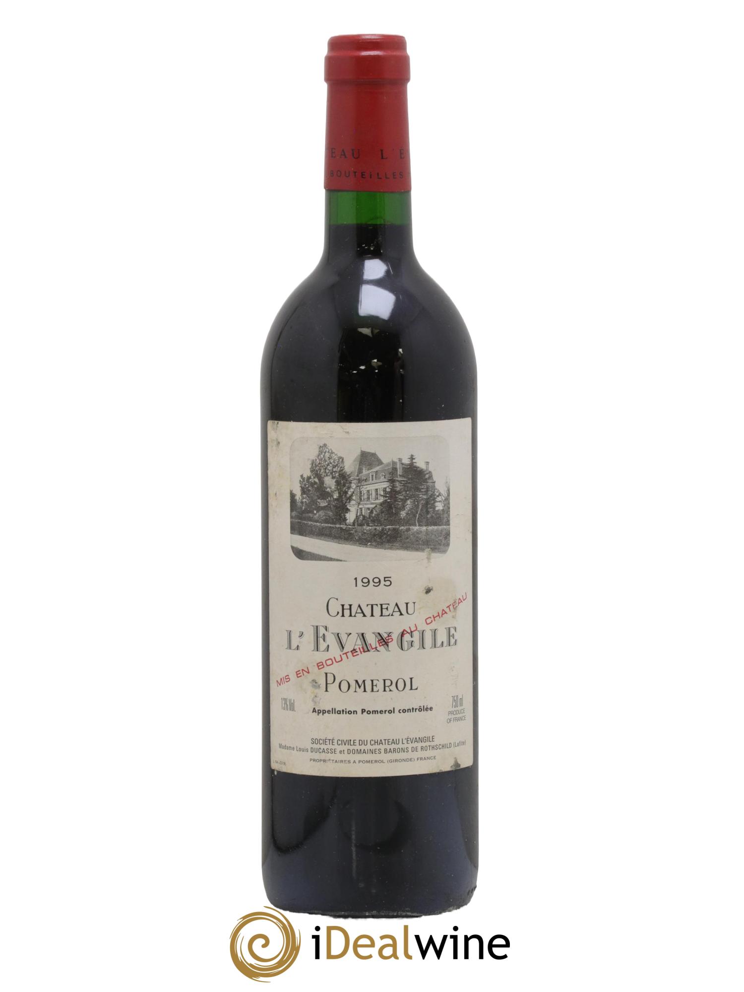 Château l' Évangile 1995 - Lot de 1 bouteille - 0
