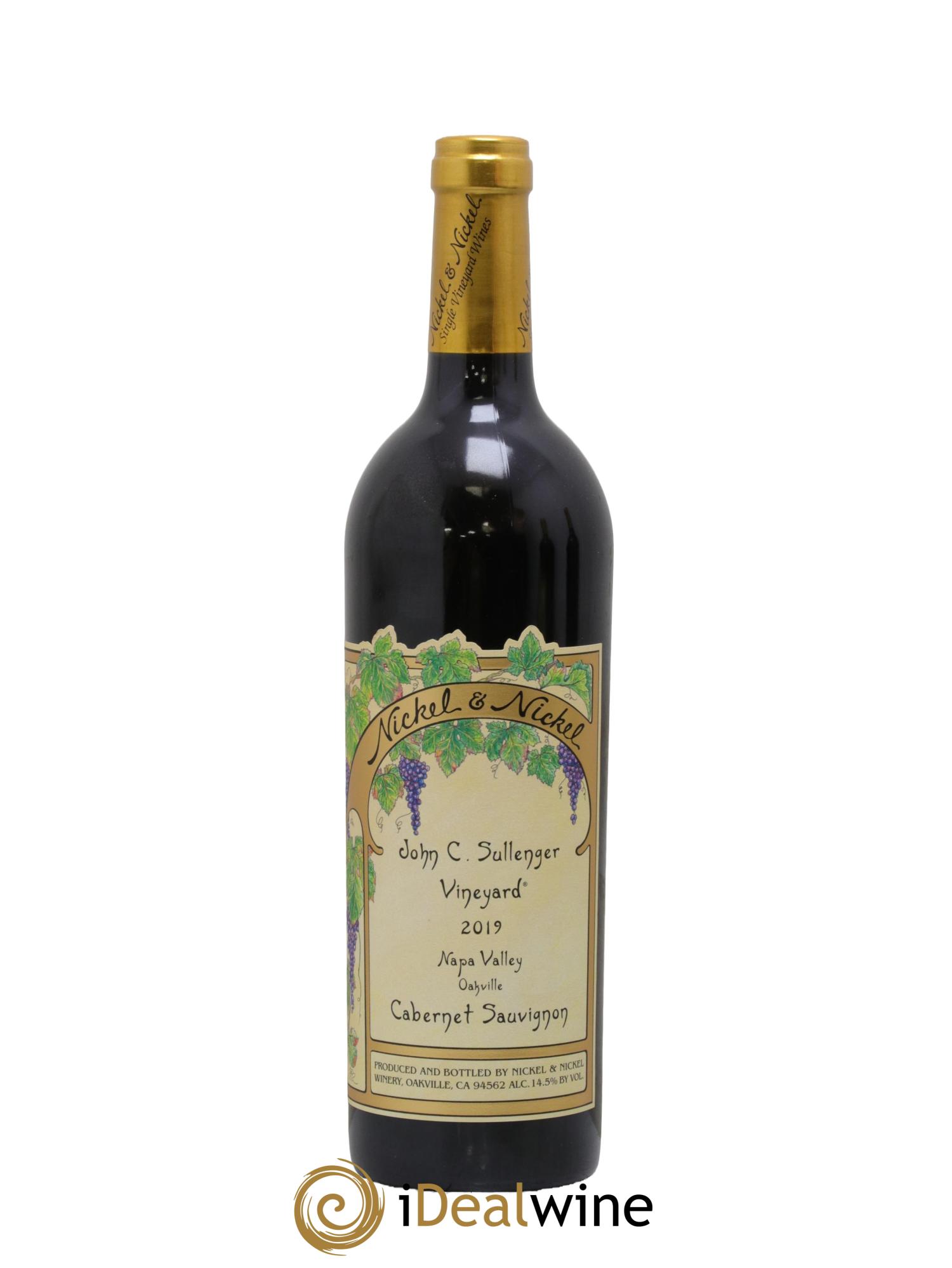 USA Napa Valley John Sullenger Cabernet Nickel&Nickel 2019 - Lot de 1 bouteille - 0
