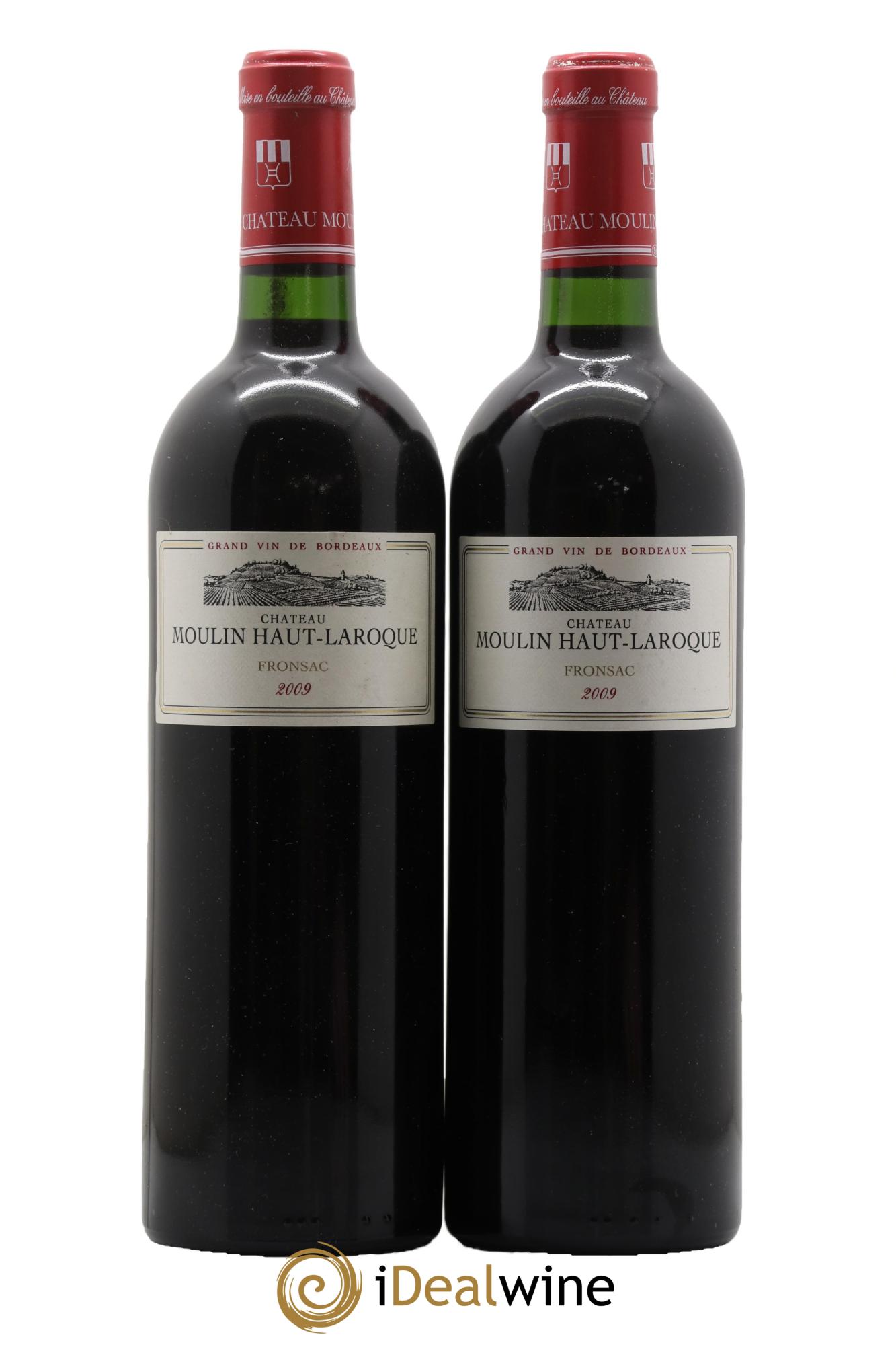Fronsac Chateau Moulin Haut Laroque 2009 - Lot de 2 bouteilles - 0