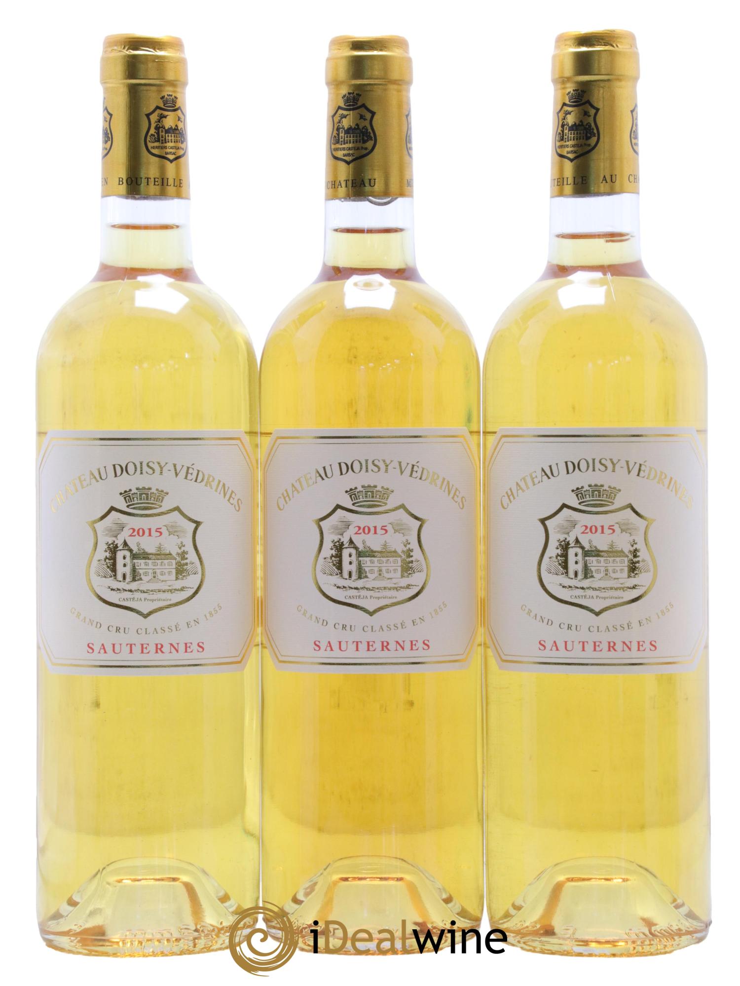 Château Doisy-Védrines 2ème Grand Cru Classé 2015 - Lotto di 3 bottiglie - 0