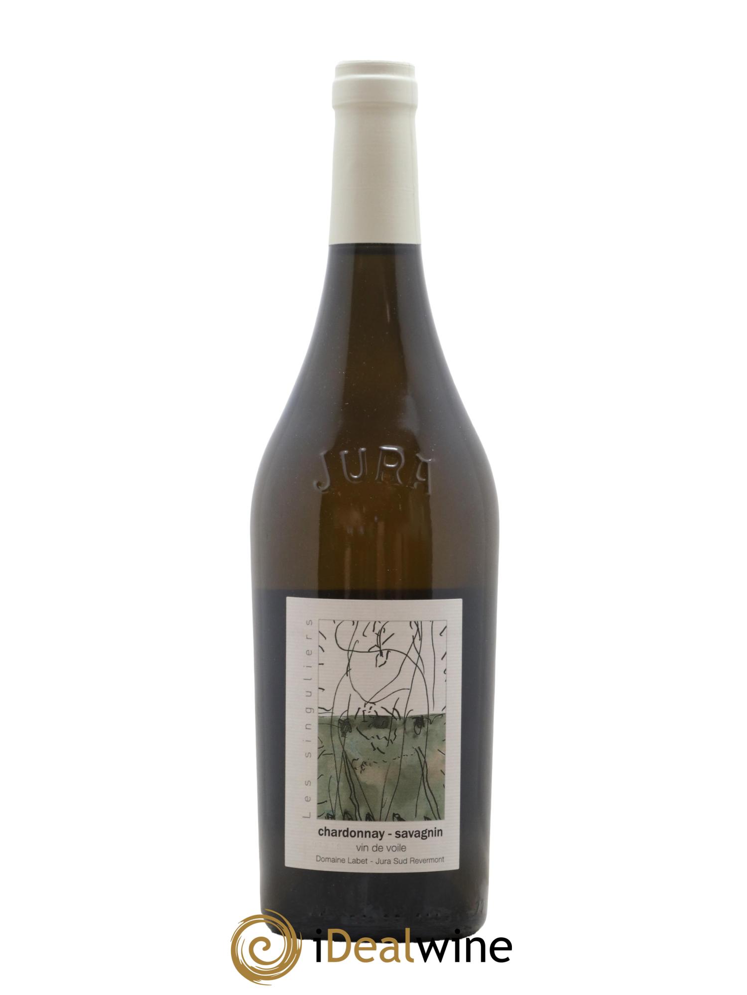 Côtes du Jura Vin de Voile Chardonnay-Savagnin cuvée de garde Romain - Julien - Charline Labet 2019 - Lot de 1 bouteille - 0