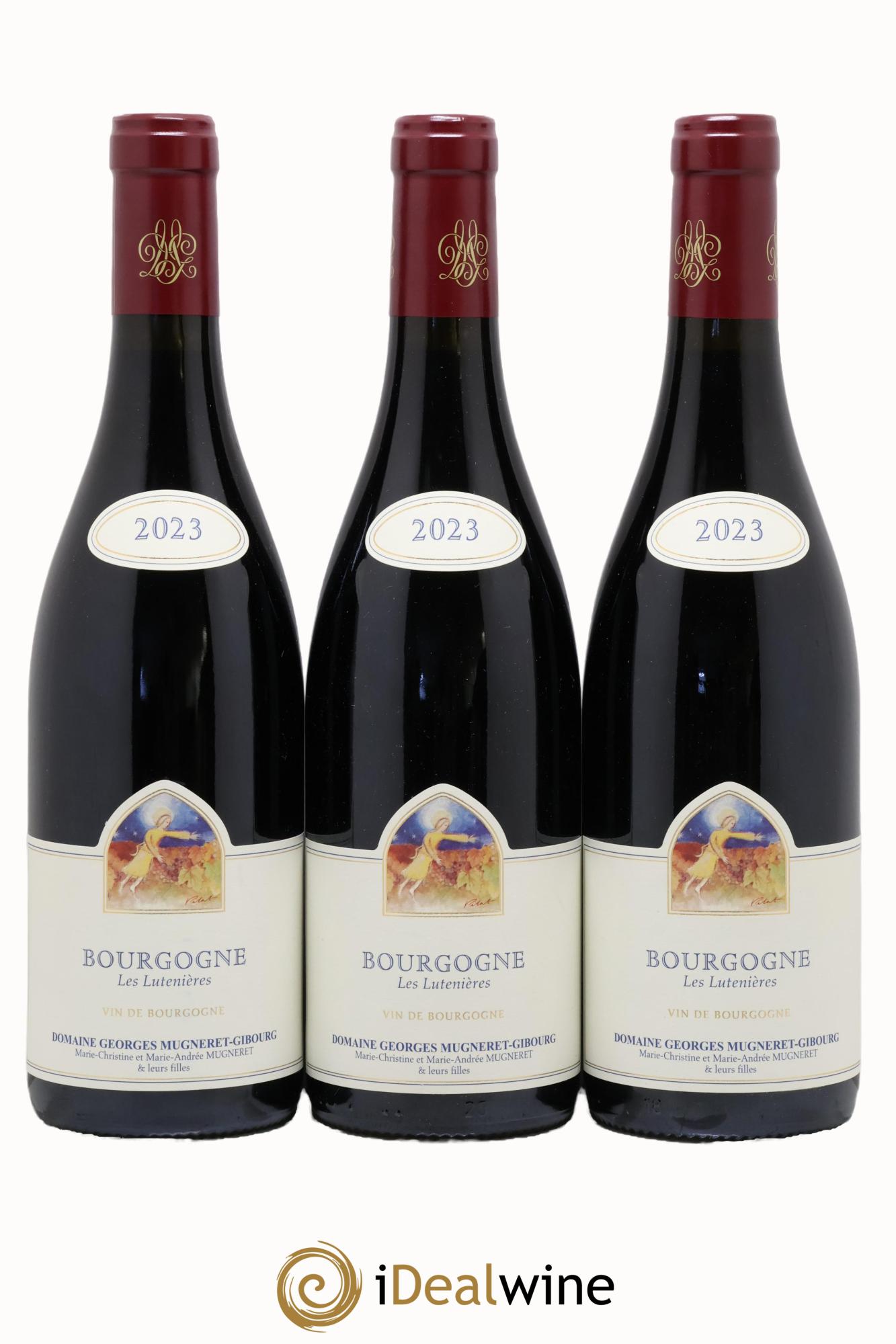 Bourgogne Les Lutenières Mugneret-Gibourg (Domaine) 2023 - Lot de 3 bouteilles - 0
