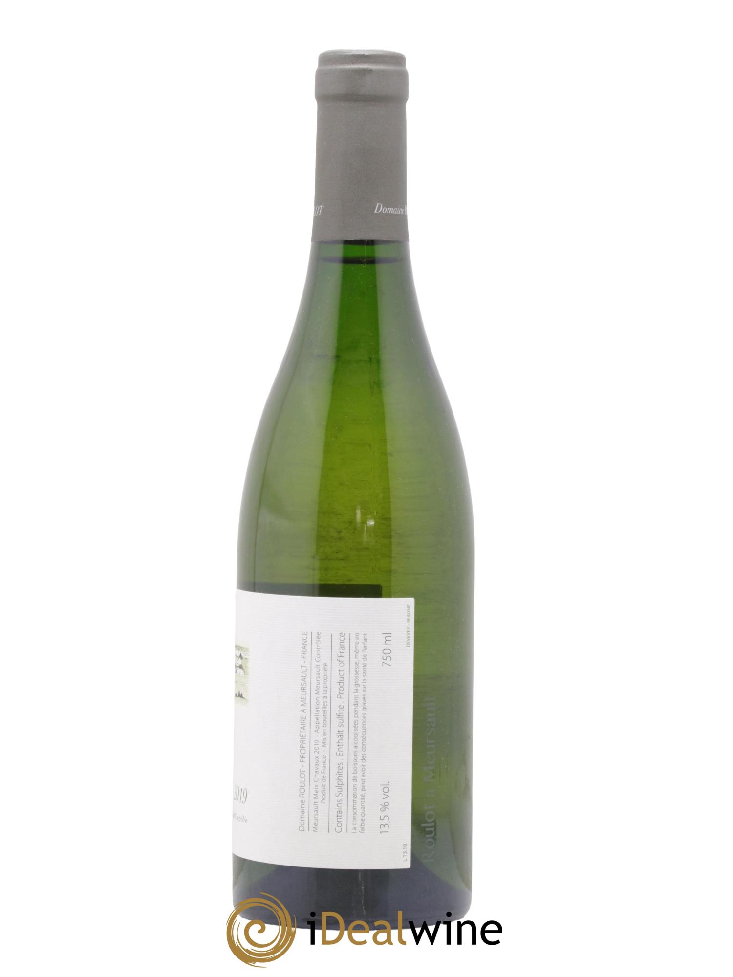 Meursault Meix Chavaux Roulot (Domaine) 2019 - Lot de 1 bouteille - 1