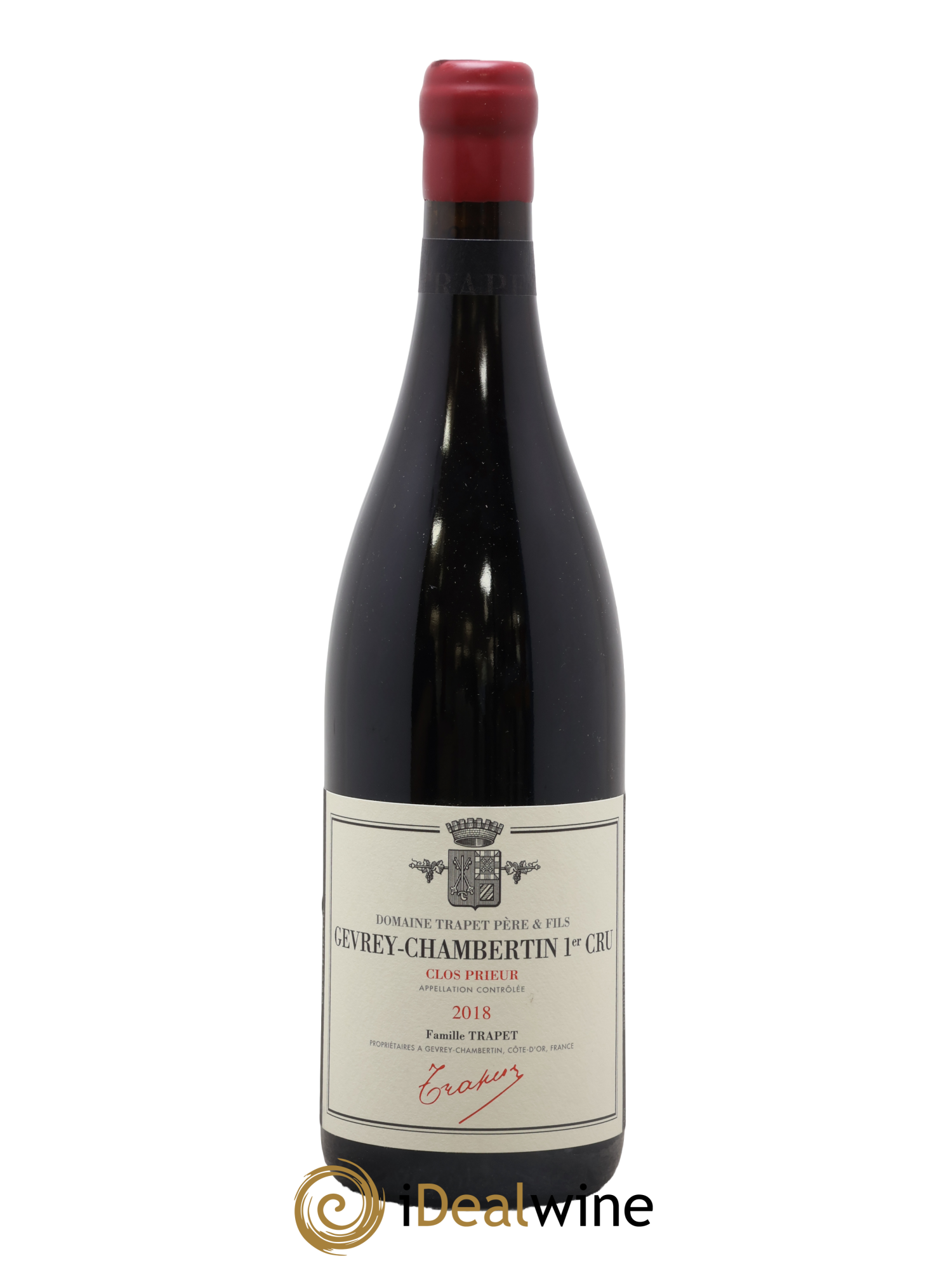 Gevrey-Chambertin 1er Cru Clos Prieur Domaine Trapet 2018 - Lot de 1 bouteille - 0