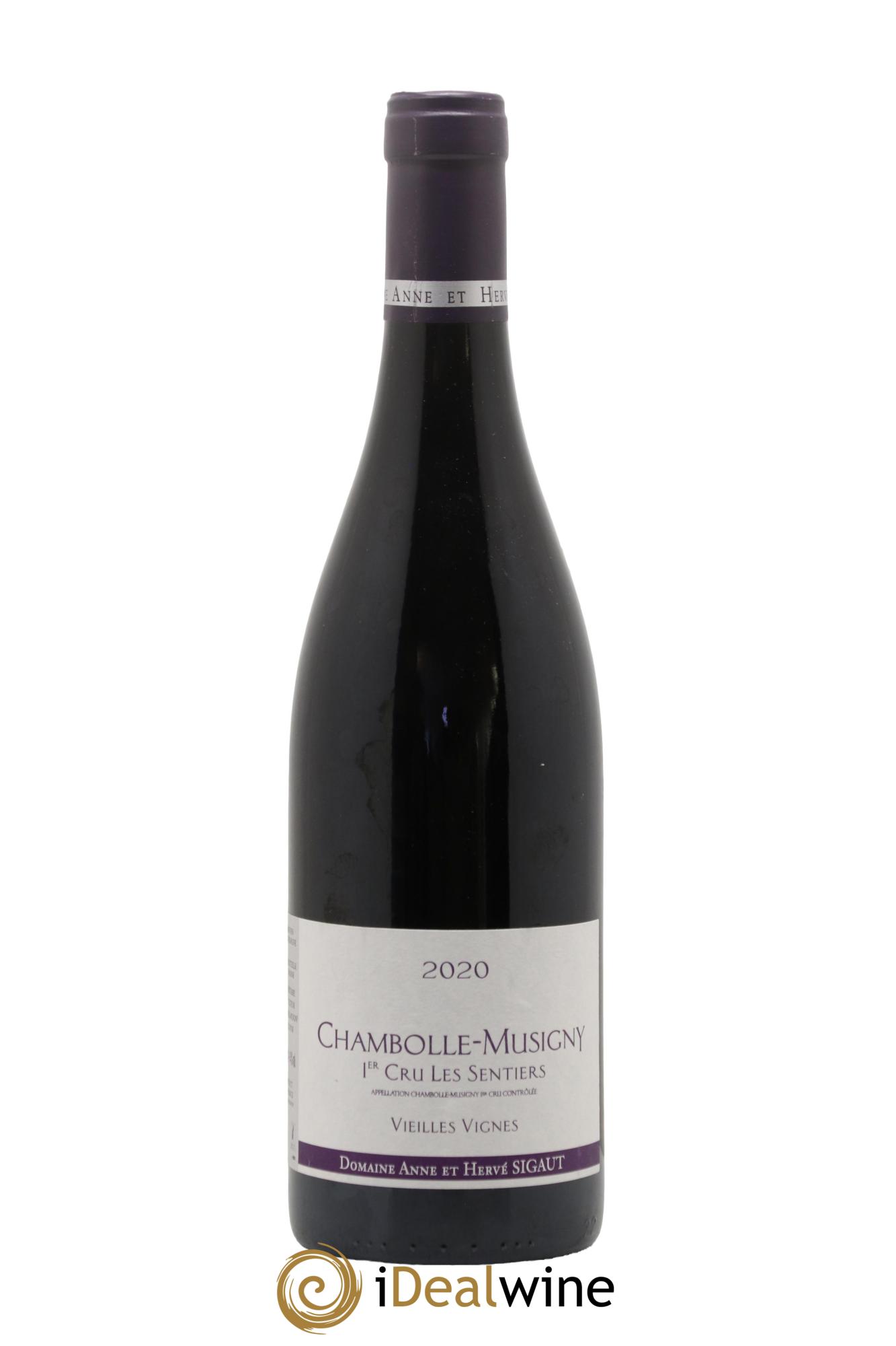Chambolle-Musigny 1er Cru Les Sentiers Vieilles Vignes Anne et Hervé Sigaut (Domaine) 2020 - Posten von 1 Flasche - 0