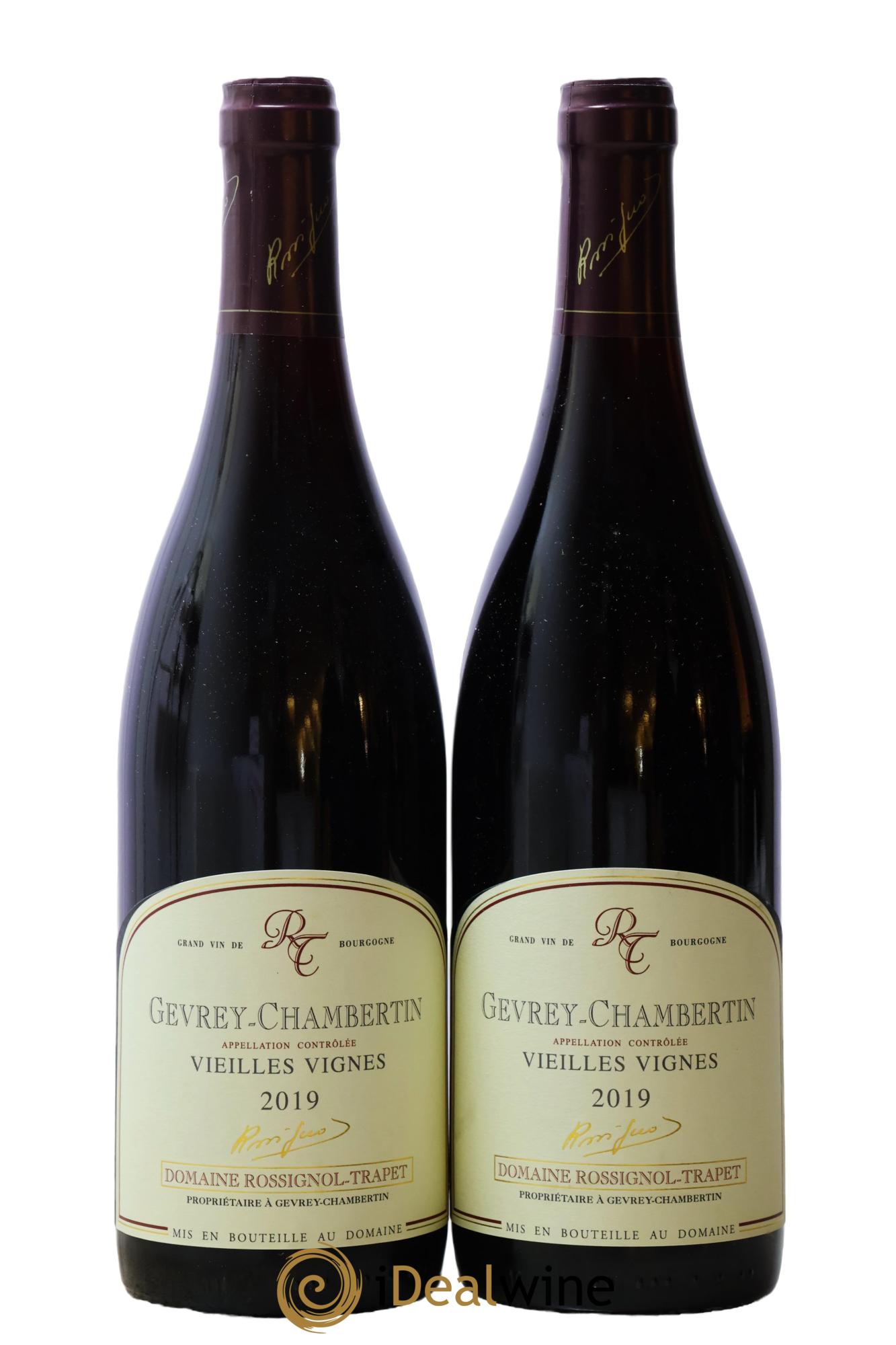 Gevrey-Chambertin Vieilles vignes Rossignol-Trapet (Domaine) 2019 - Lot de 2 bouteilles - 0