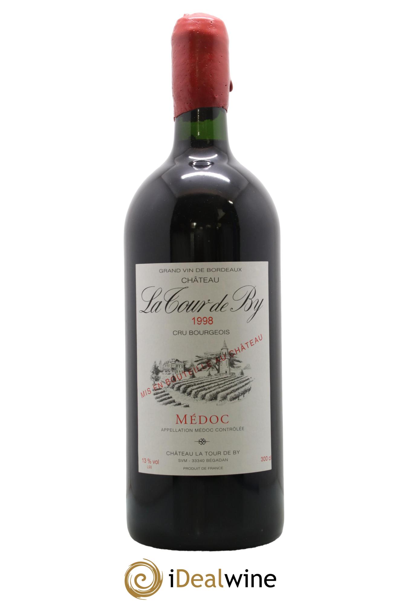 Château La Tour de By Cru Bourgeois 1998 - Posten von 1 Doppel-Magnum - 1