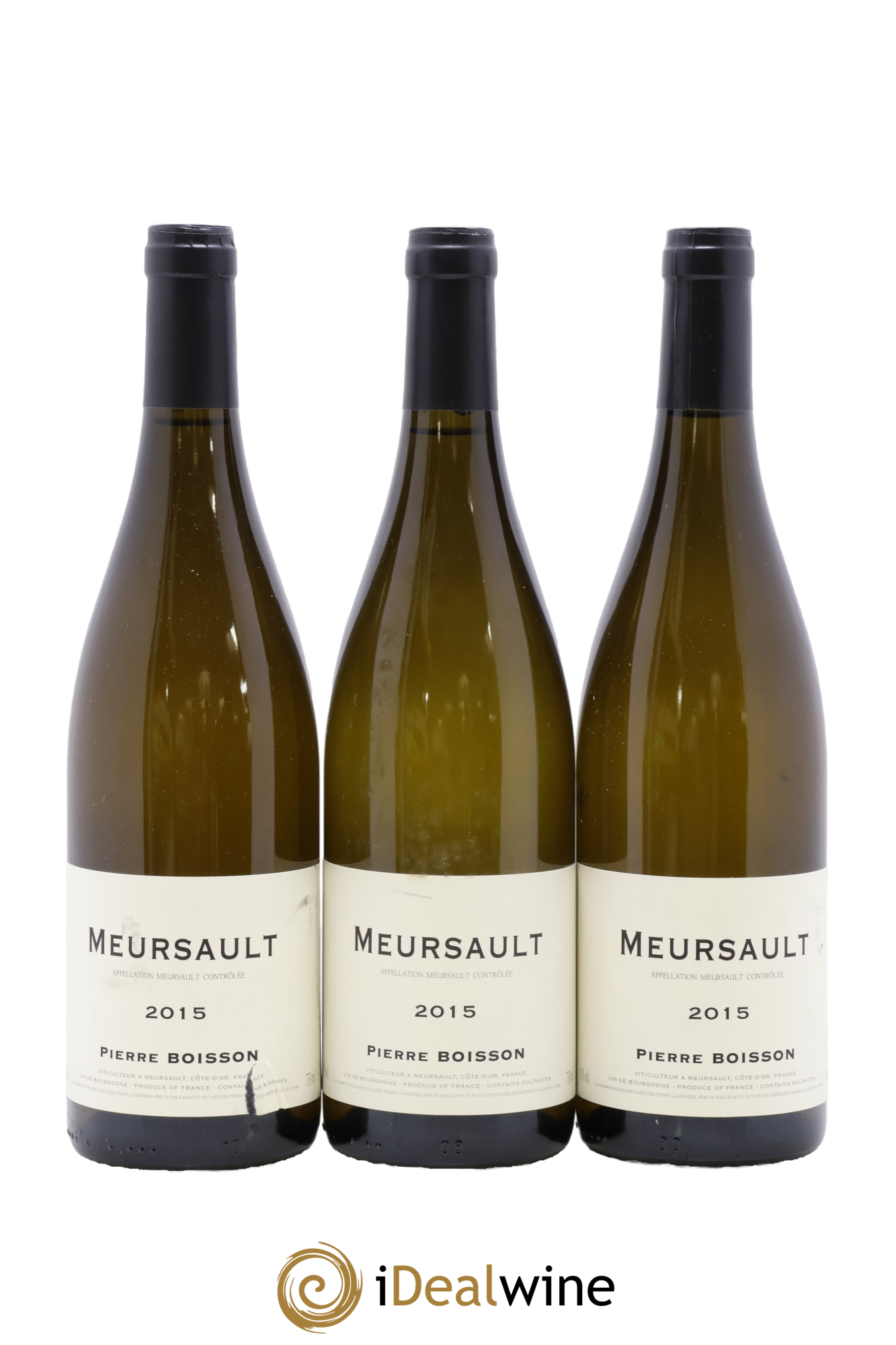 Meursault Pierre Boisson (Domaine) 2015 - Lote de 3 botellas - 0