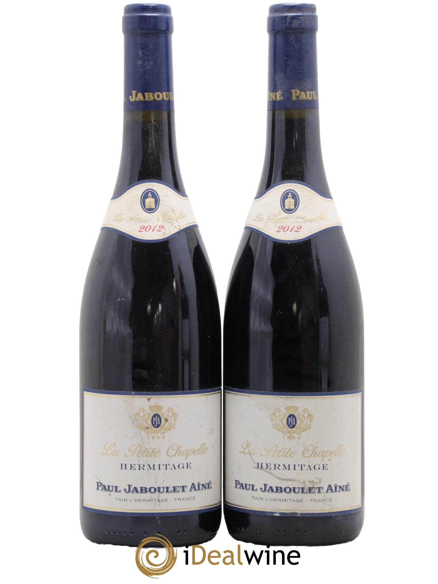 Hermitage La Petite Chapelle Paul Jaboulet Ainé 2012 - Posten von 2 Flaschen - 0