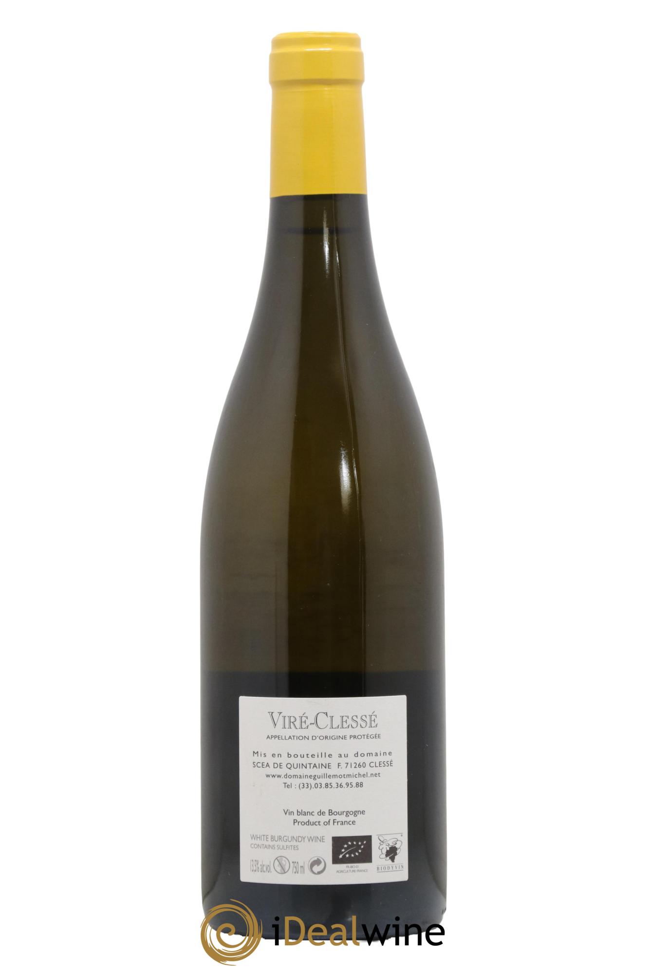 Viré-Clessé Quintaine Domaine Guillemot-Michel 2019 - Lot de 1 bouteille - 1