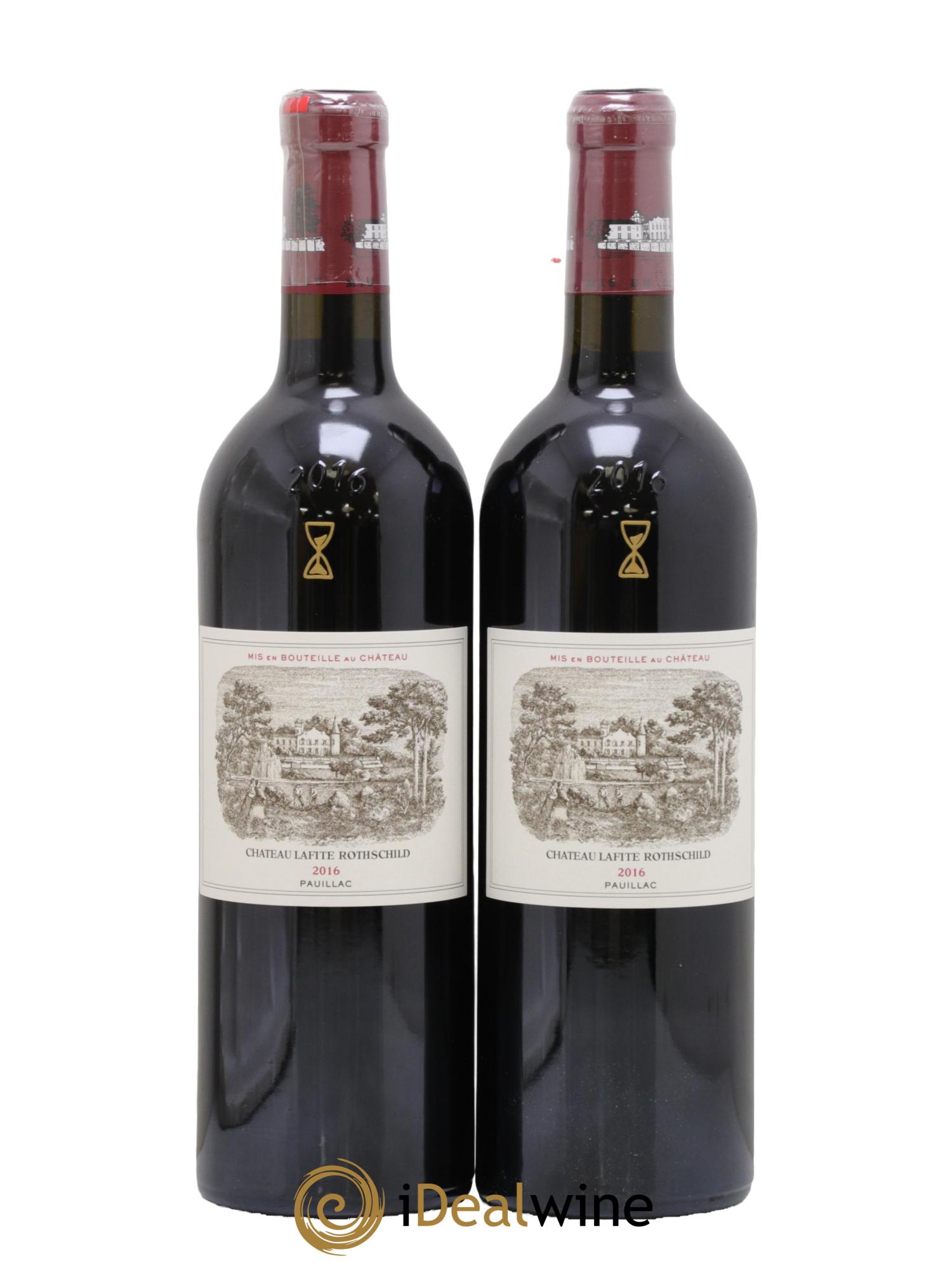 Château Lafite Rothschild 1er Grand Cru Classé 2016 - Lot de 2 bouteilles - 0