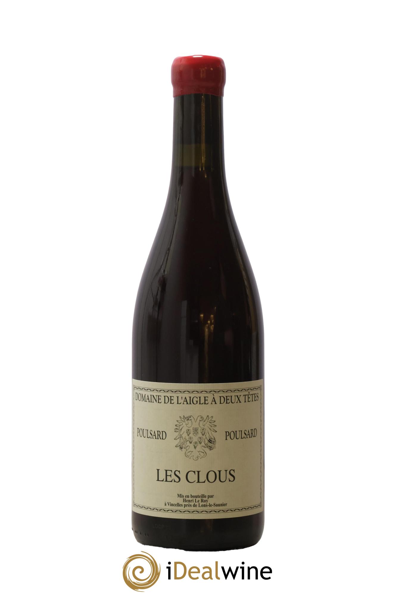 Côtes du Jura Poulsard Les Clous Domaine de l'Aigle à Deux Têtes 2023 - Lot of 1 bottle - 0
