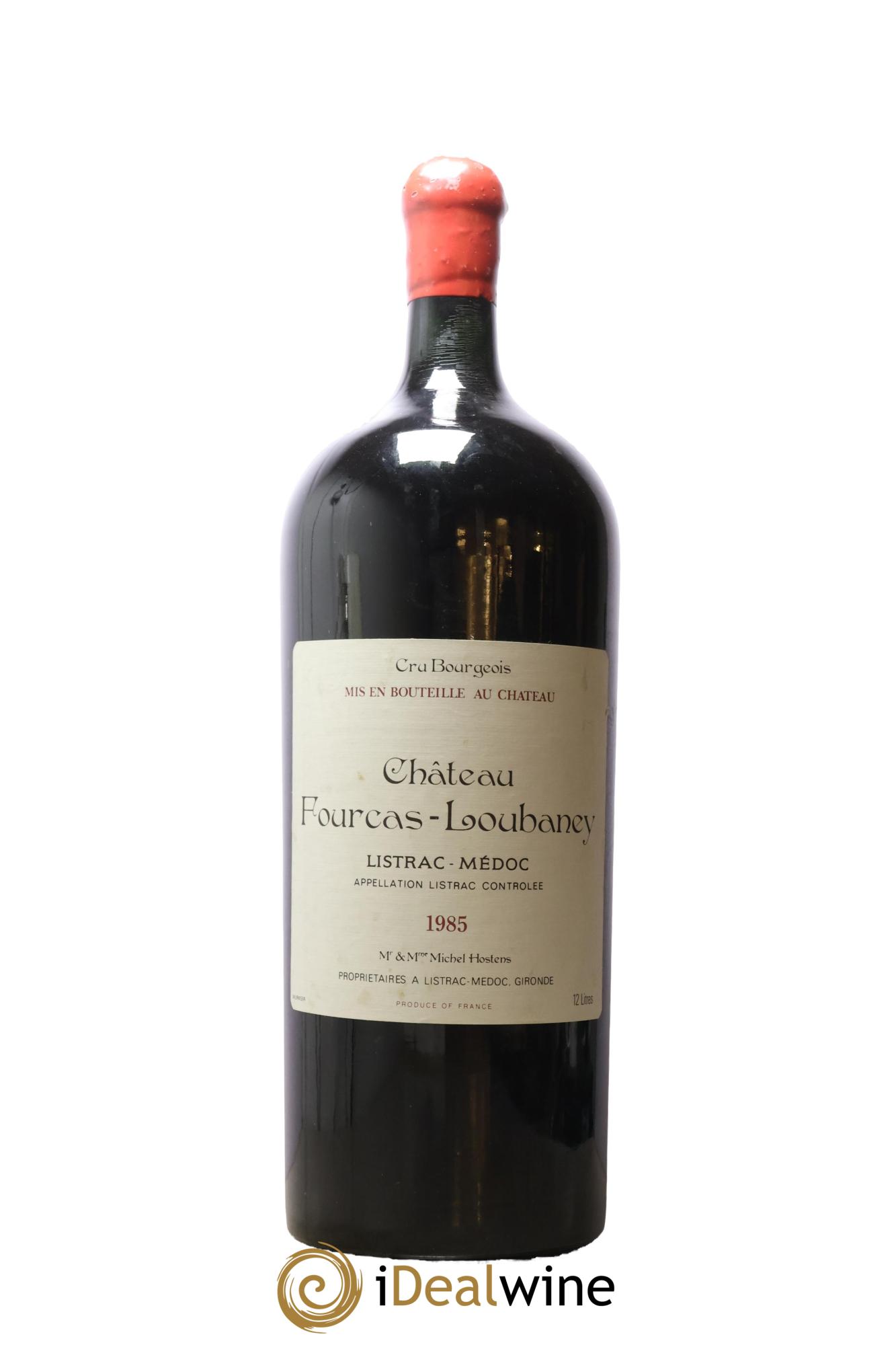 Château Fourcas Loubaney Cru Bourgeois 1985 - Lotto di 1 balthazar - 1