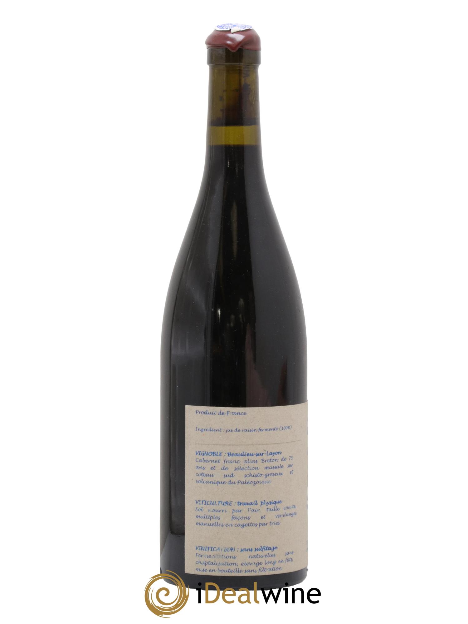 Vin de France Un vin de Terre Libre comme l'Air Le Sang de Lumière des Vieilles Vignes ... des Gasneries Josette Medau & Pierre Weyand 2005 - Lot de 1 bouteille - 2