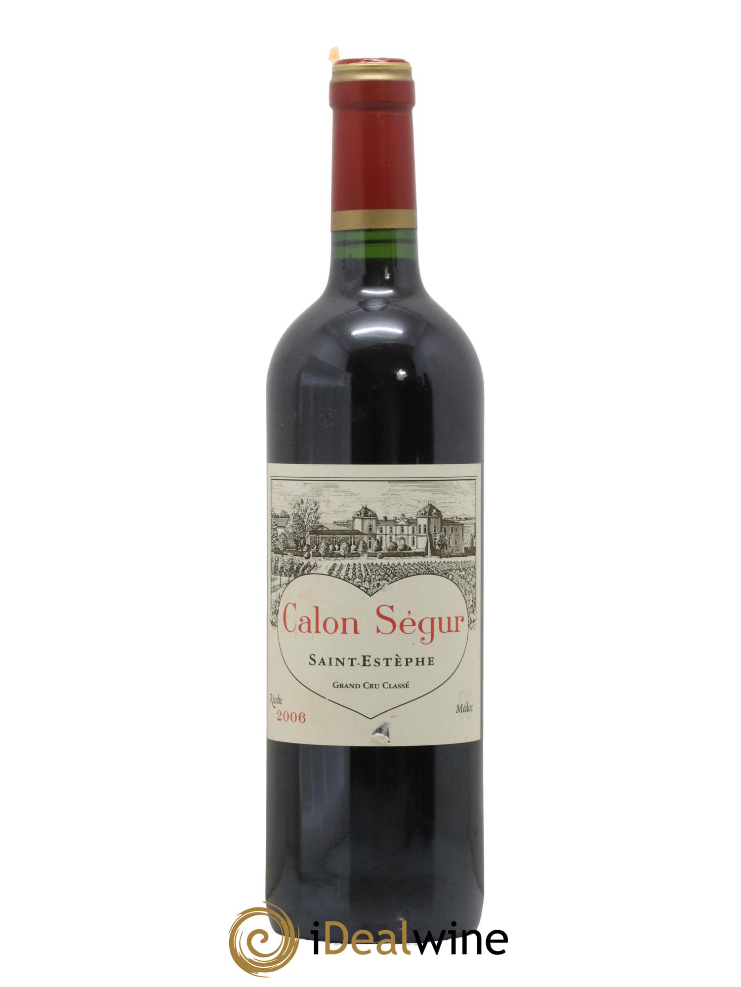 Château Calon Ségur 3ème Grand Cru Classé 2006 - Lot de 1 bouteille - 0