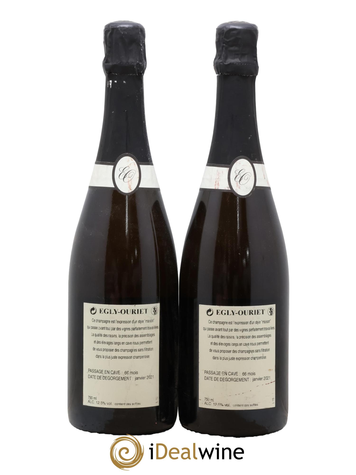 Blanc de Noirs Vieilles Vignes Egly-Ouriet - Lot of 2 bottles - 1