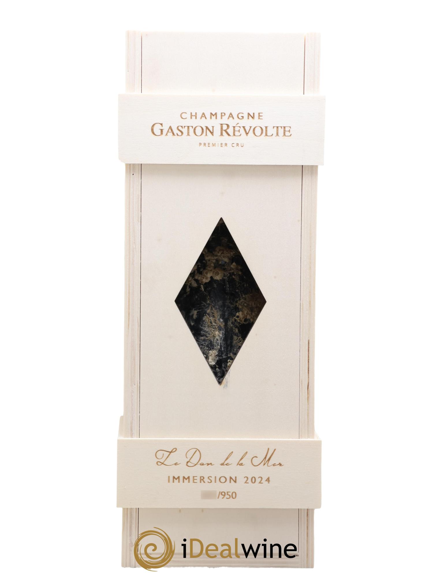 Champagne Immersion 2024 Gaston Révolte - Lot de 1 bouteille - 1