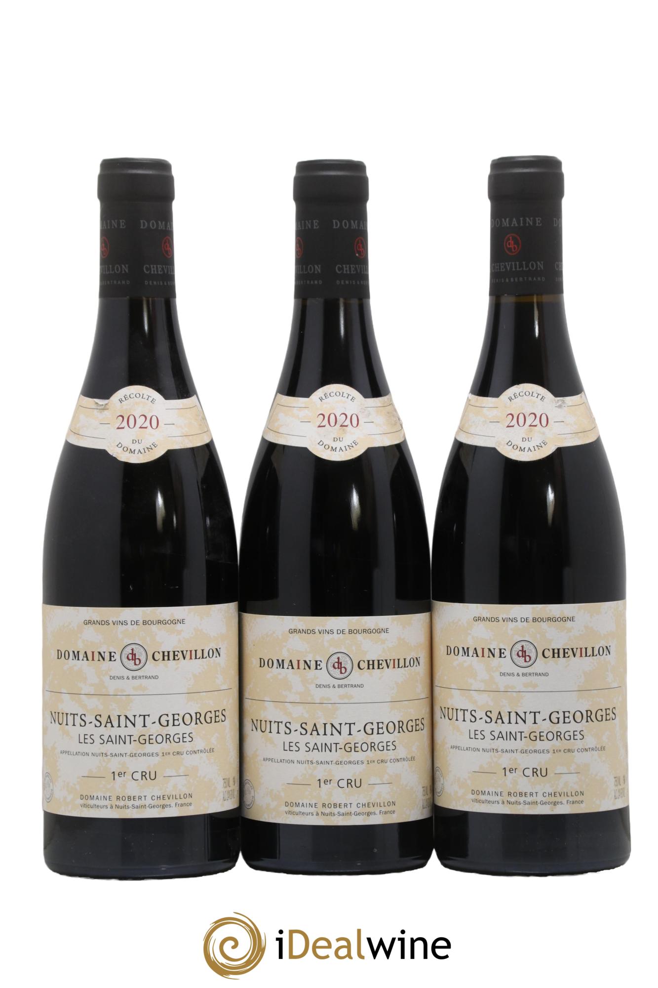 Nuits-Saint-Georges 1er Cru Les Saint Georges Robert Chevillon 2020 - Lot de 3 bouteilles - 0