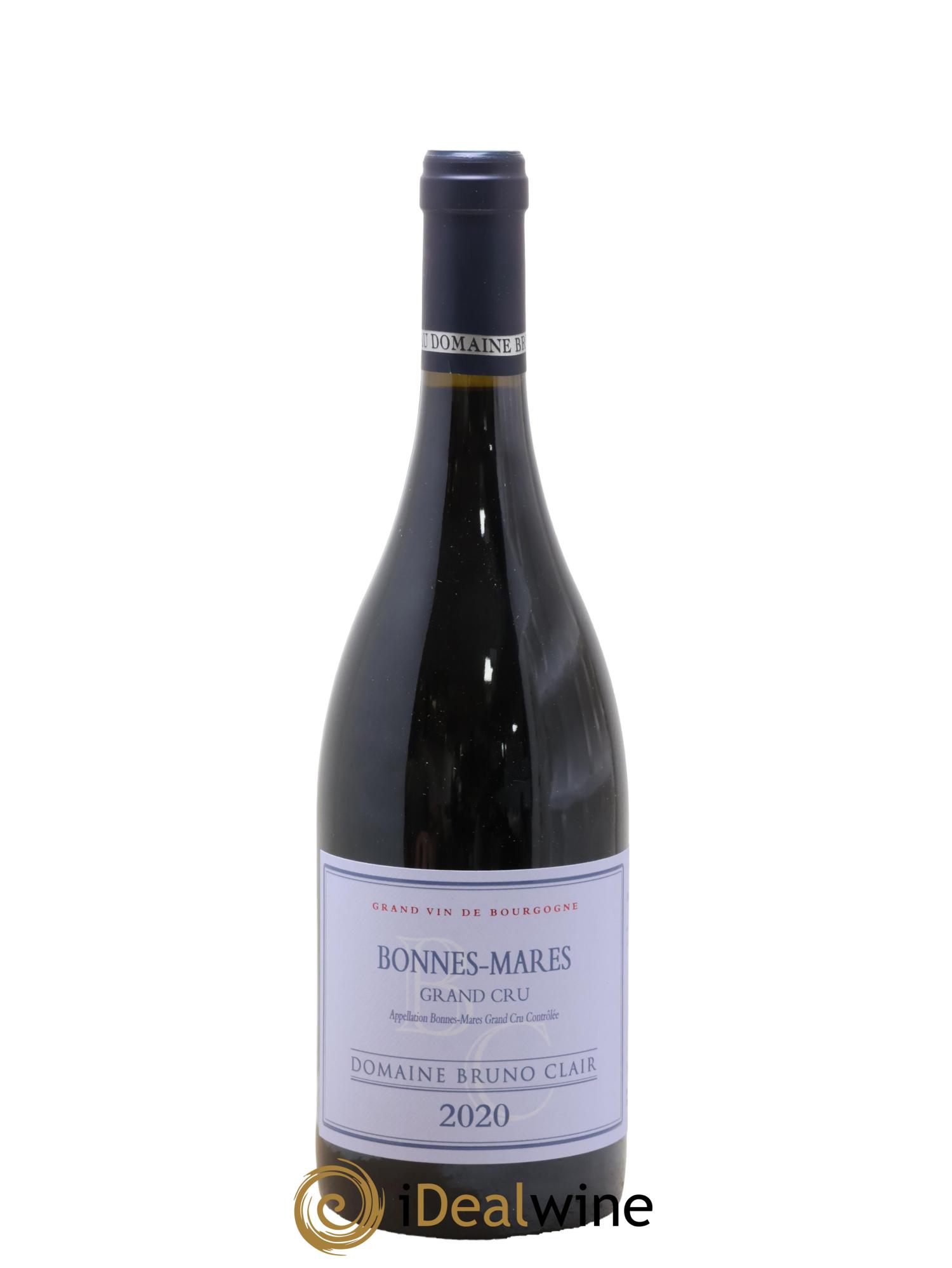 Bonnes-Mares Grand Cru Bruno Clair (Domaine) 2020 - Lot de 1 bouteille - 0