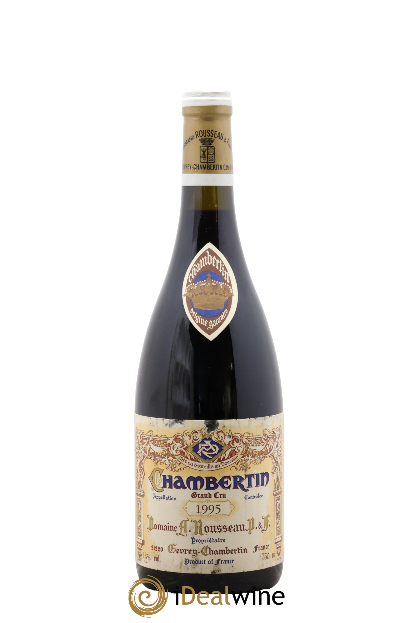Chambertin Grand Cru Armand Rousseau (Domaine) 1995 - Lot de 1 bouteille - 0