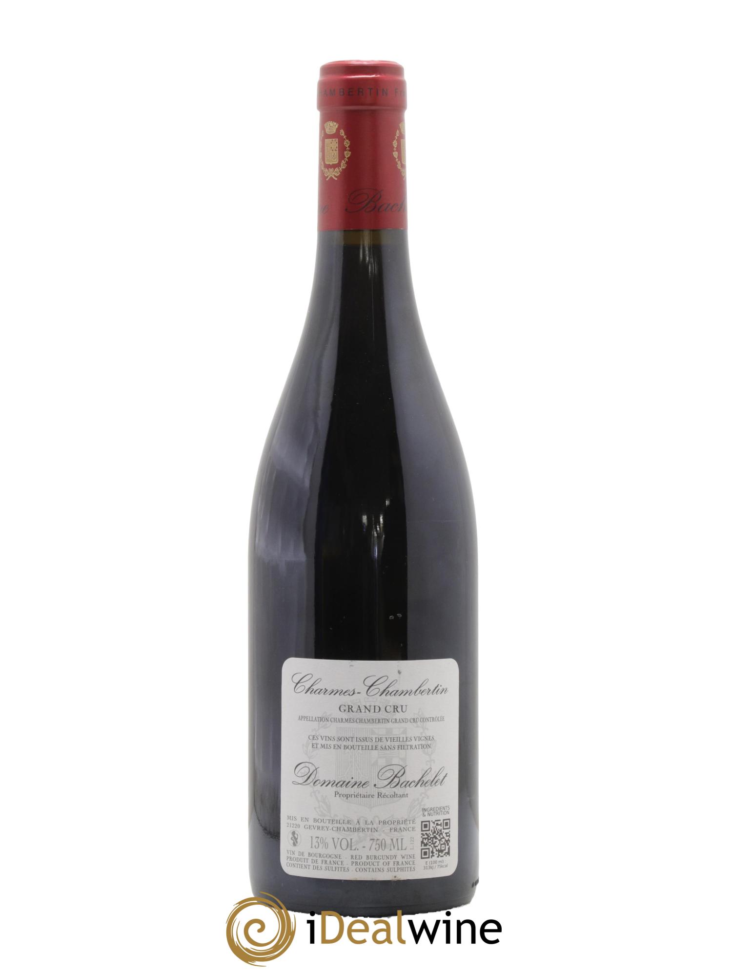 Charmes-Chambertin Grand Cru Vieilles Vignes Denis Bachelet (Domaine) 2022 - Lot de 1 bouteille - 1