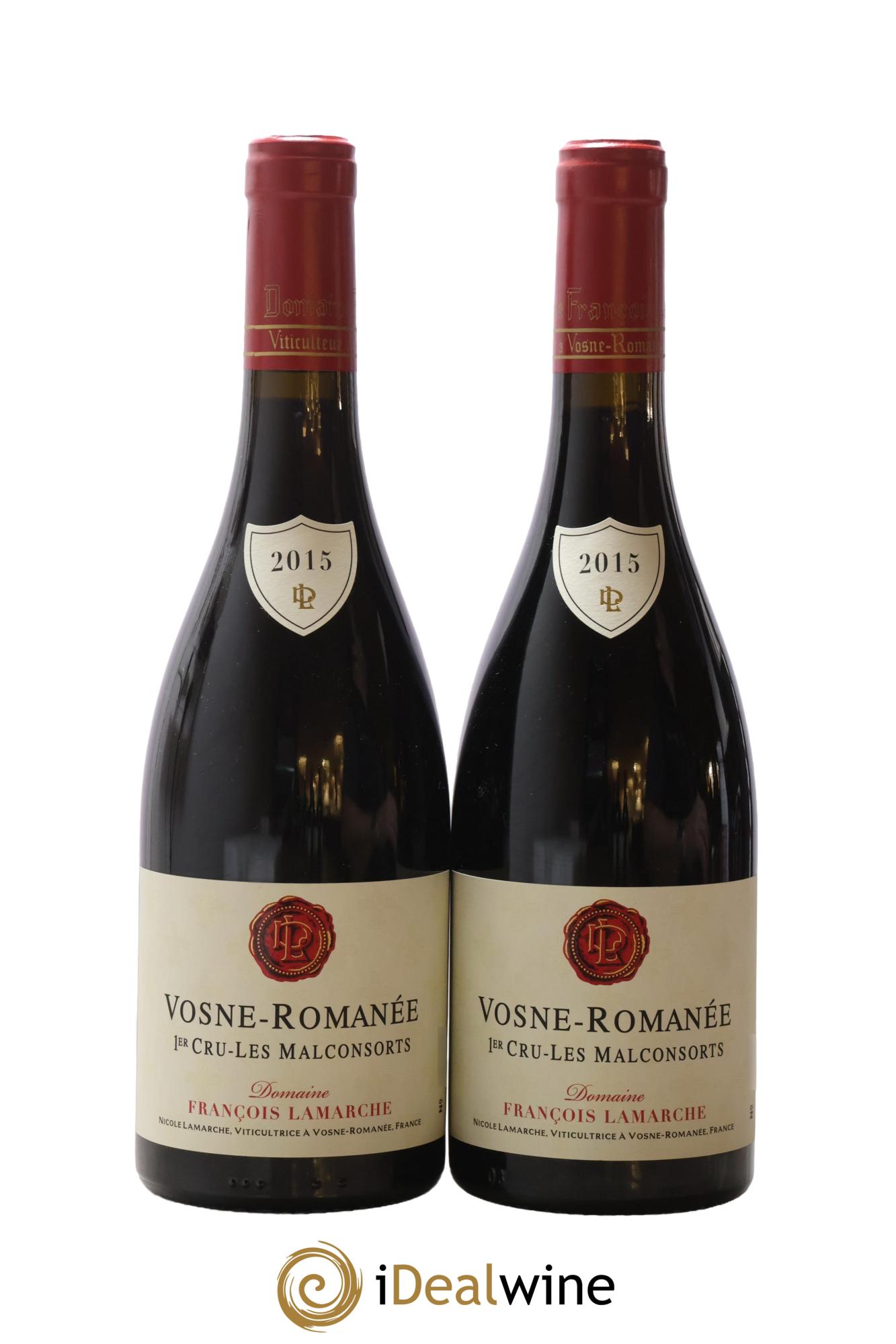Vosne-Romanée 1er Cru Les Malconsorts Lamarche (Domaine) 2015 - Posten von 2 Flaschen - 0