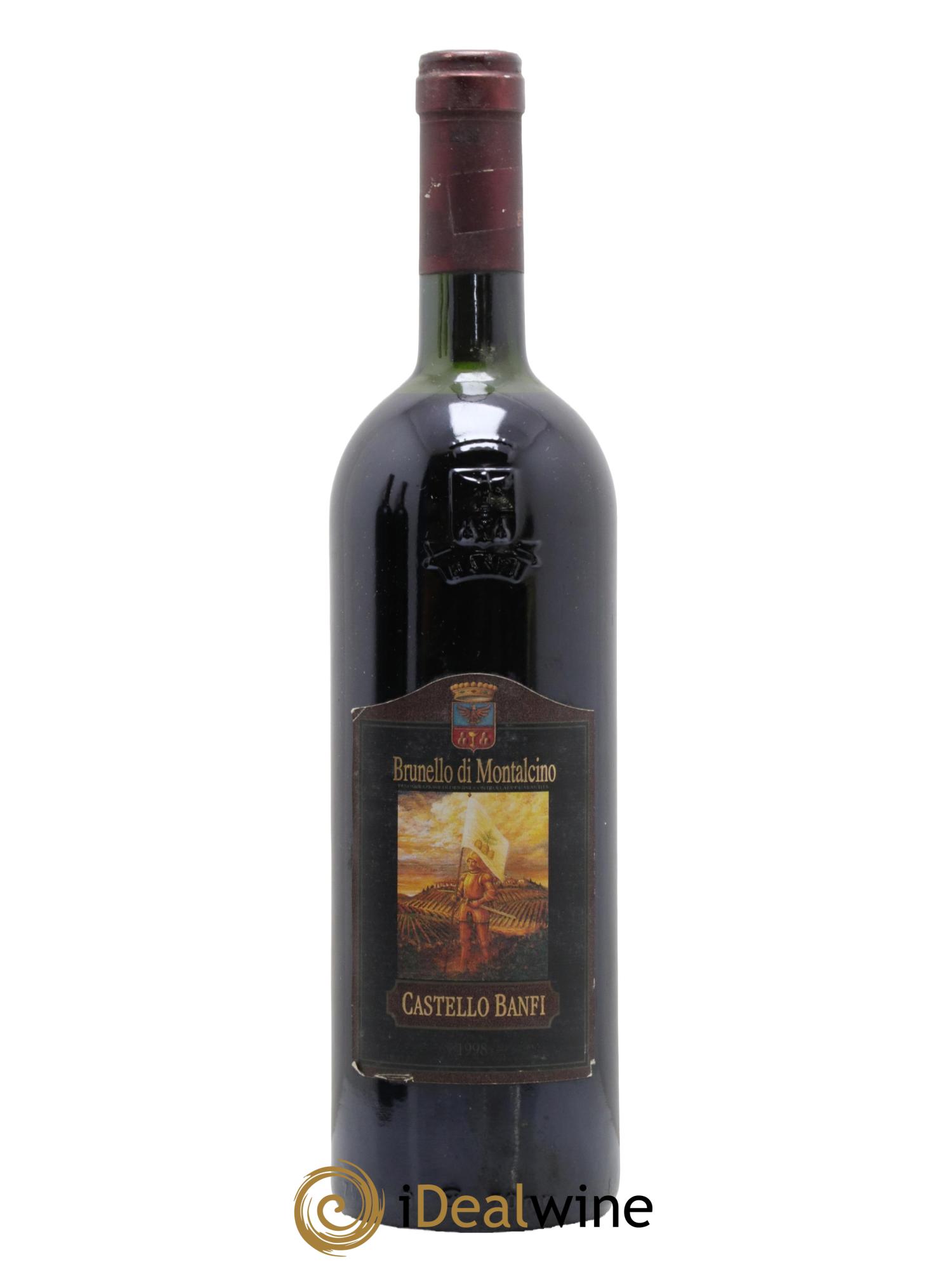 Brunello di Montalcino DOCG Castello Banfi 1998 - Posten von 1 Flasche - 0