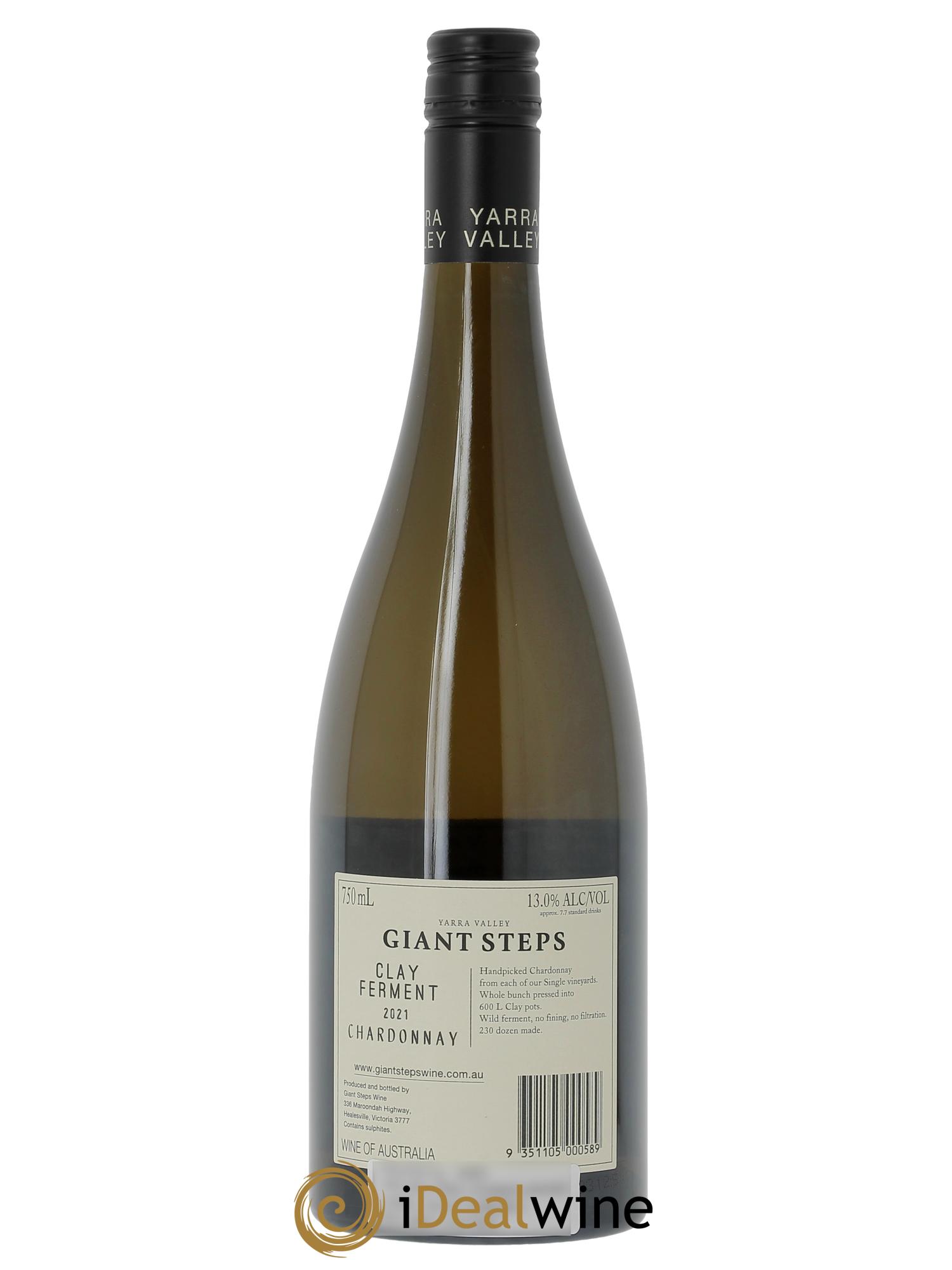 Yarra Valley Giant Steps Clay Ferment Ocrina Chardonnay 2021 - Lot de 1 bouteille - 1