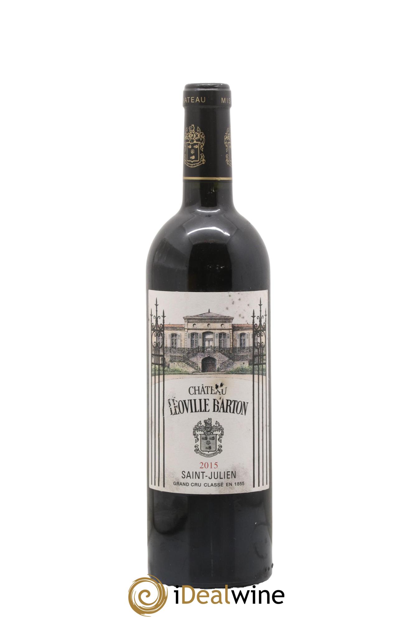 Château Léoville Barton 2ème Grand Cru Classé 2015 - Lot de 1 bouteille - 0