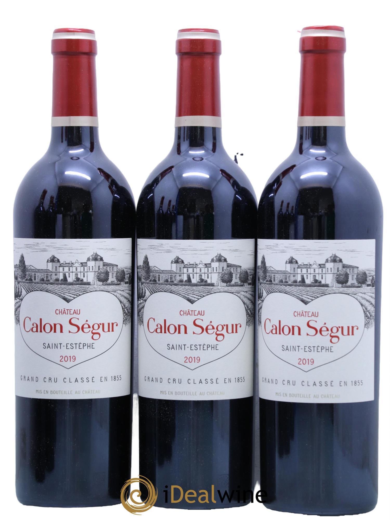 Château Calon Ségur 3ème Grand Cru Classé  2019 - Lot of 6 bottles - 1