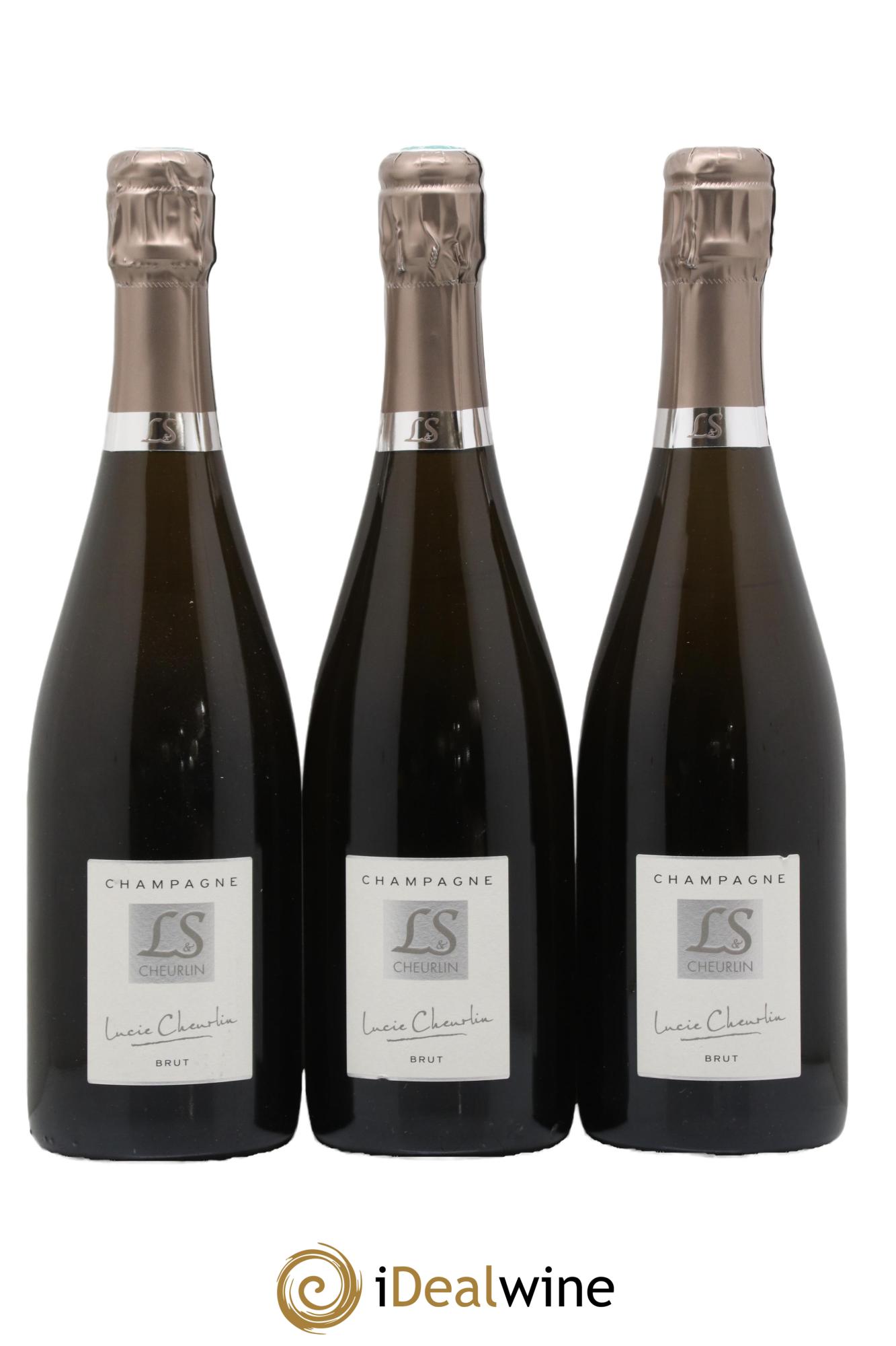Champagne Brut Lucie Cheurlin L&S Cheurlin - Lot de 3 bouteilles - 0
