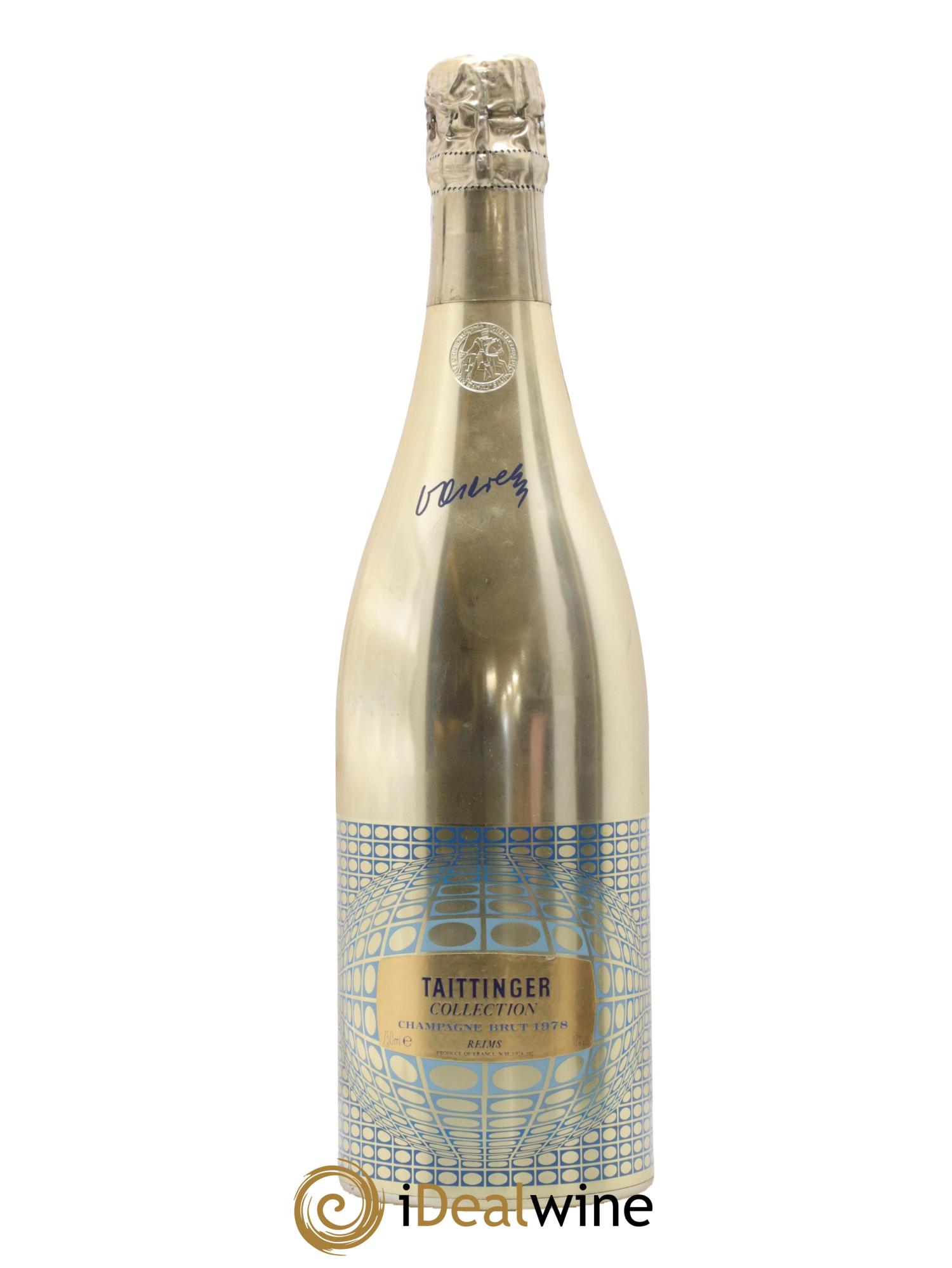 1978 - Collection Vasarely Taittinger 1978 - Lot of 1 bottle - 1